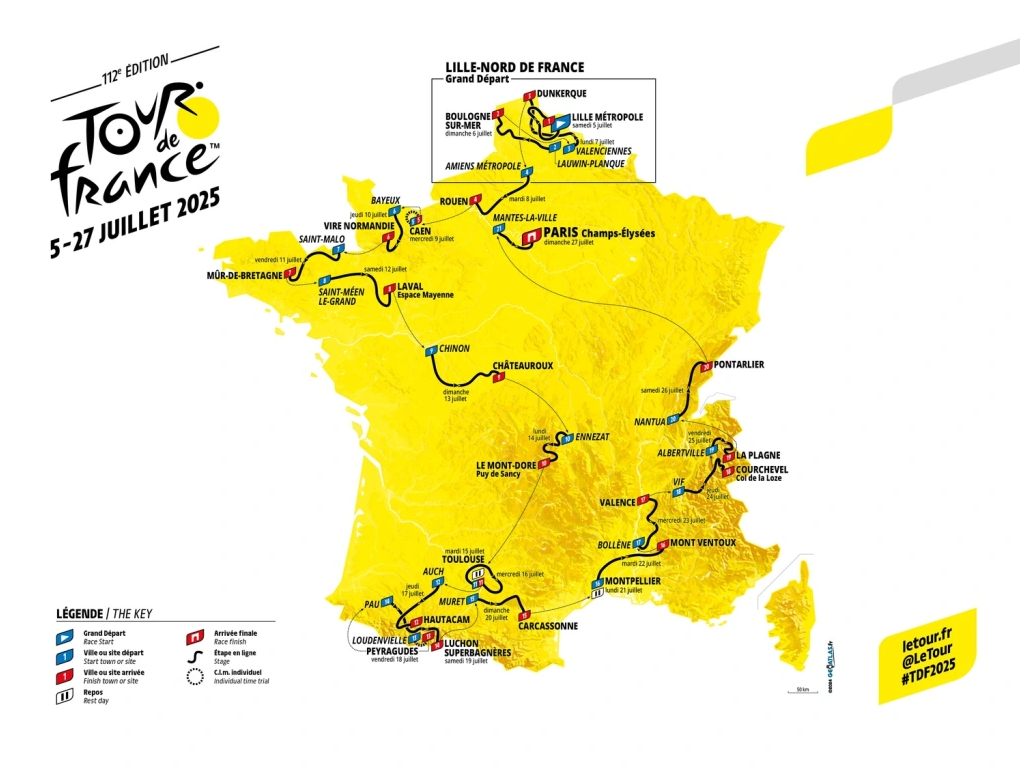 2025 Tour de France S1 to S6 Briefing