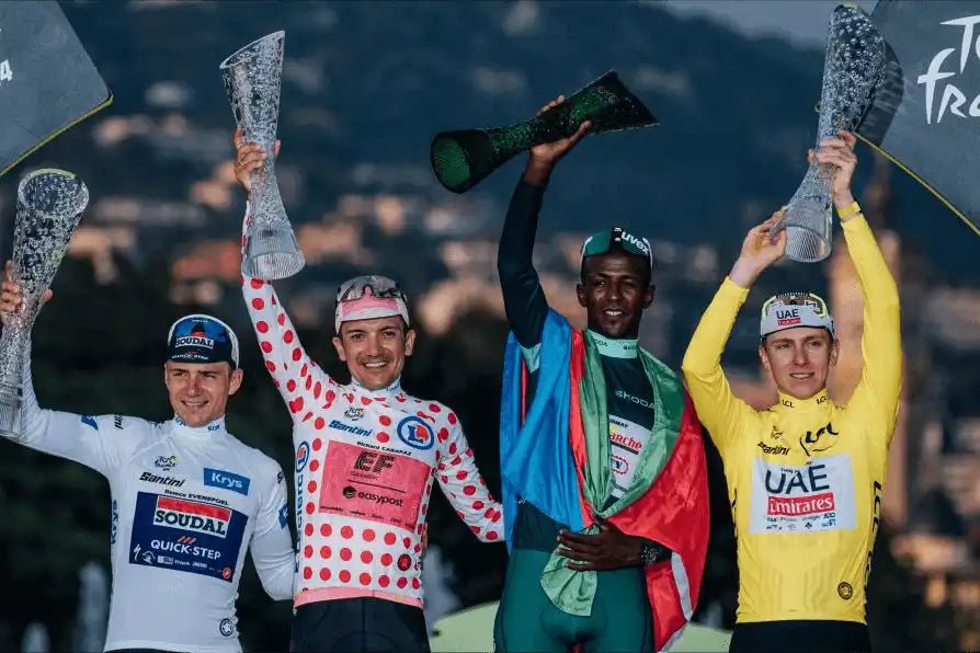 Revealed! What's different about the 2024 Tour de France winning bikes |  Superteam Wheels article blog