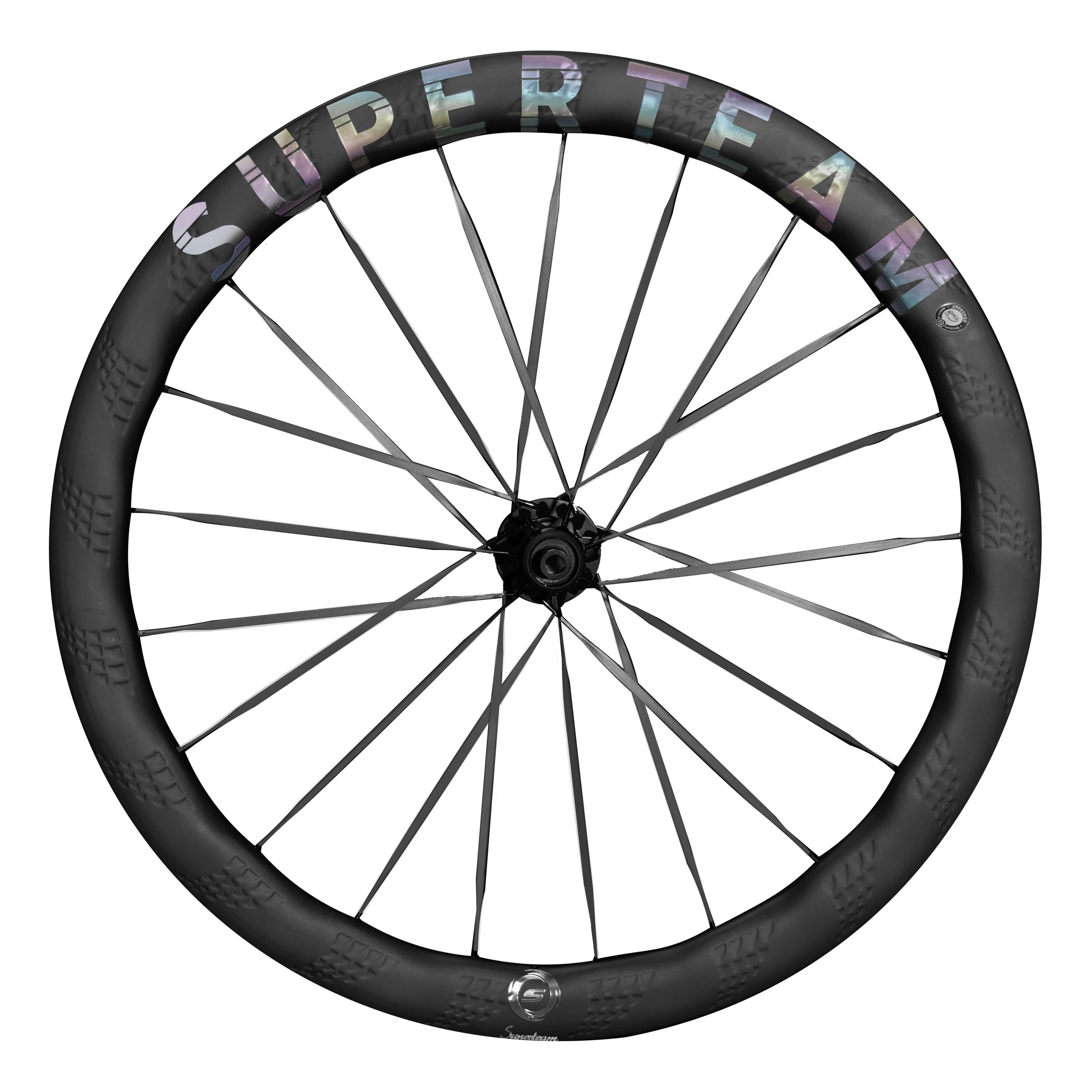 S-Decalques prateados para travão de disco ALL Carbon Ultra D28-50