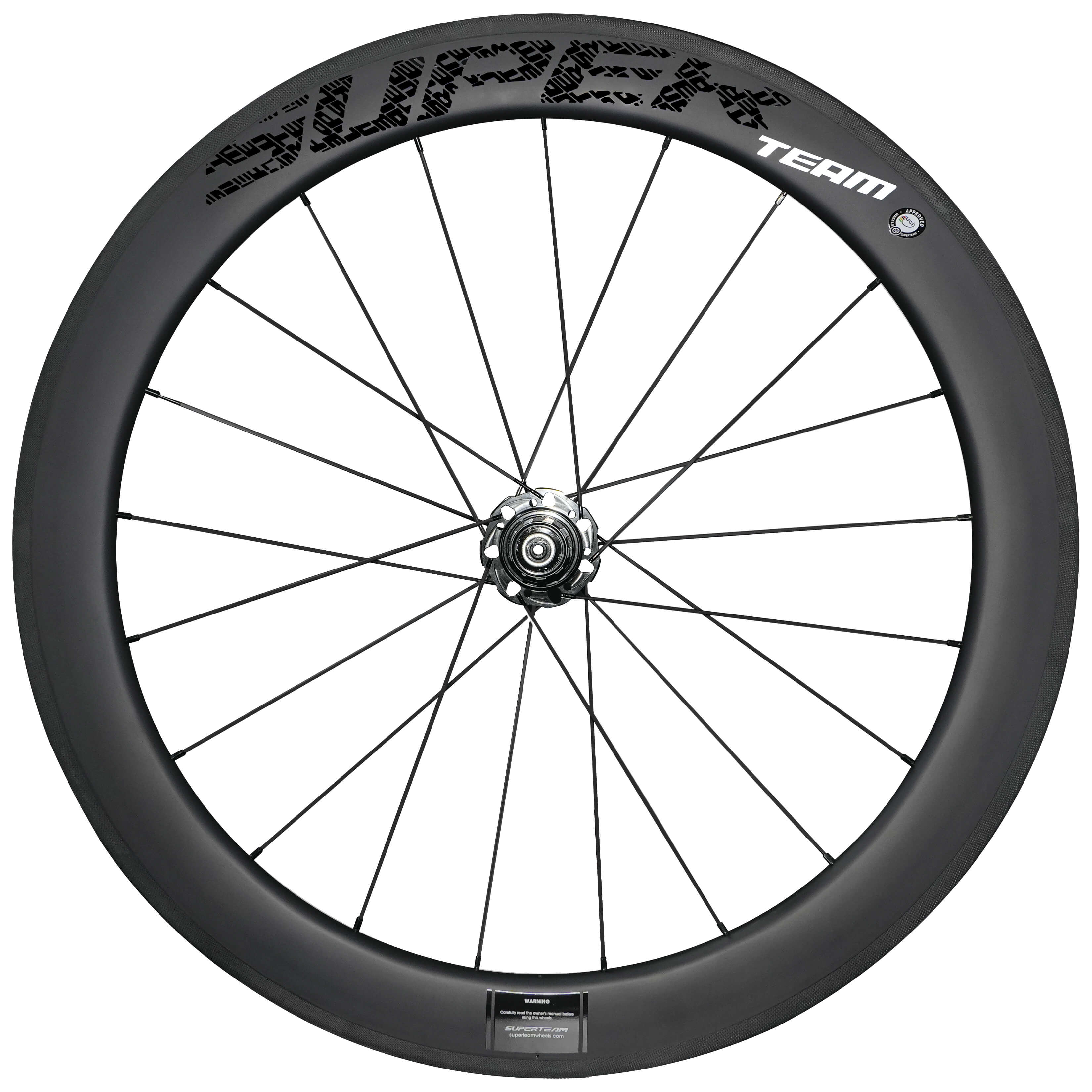 Conjunto de rodas de carbono Classic PRO R25-50 RIM Brake Black Decals