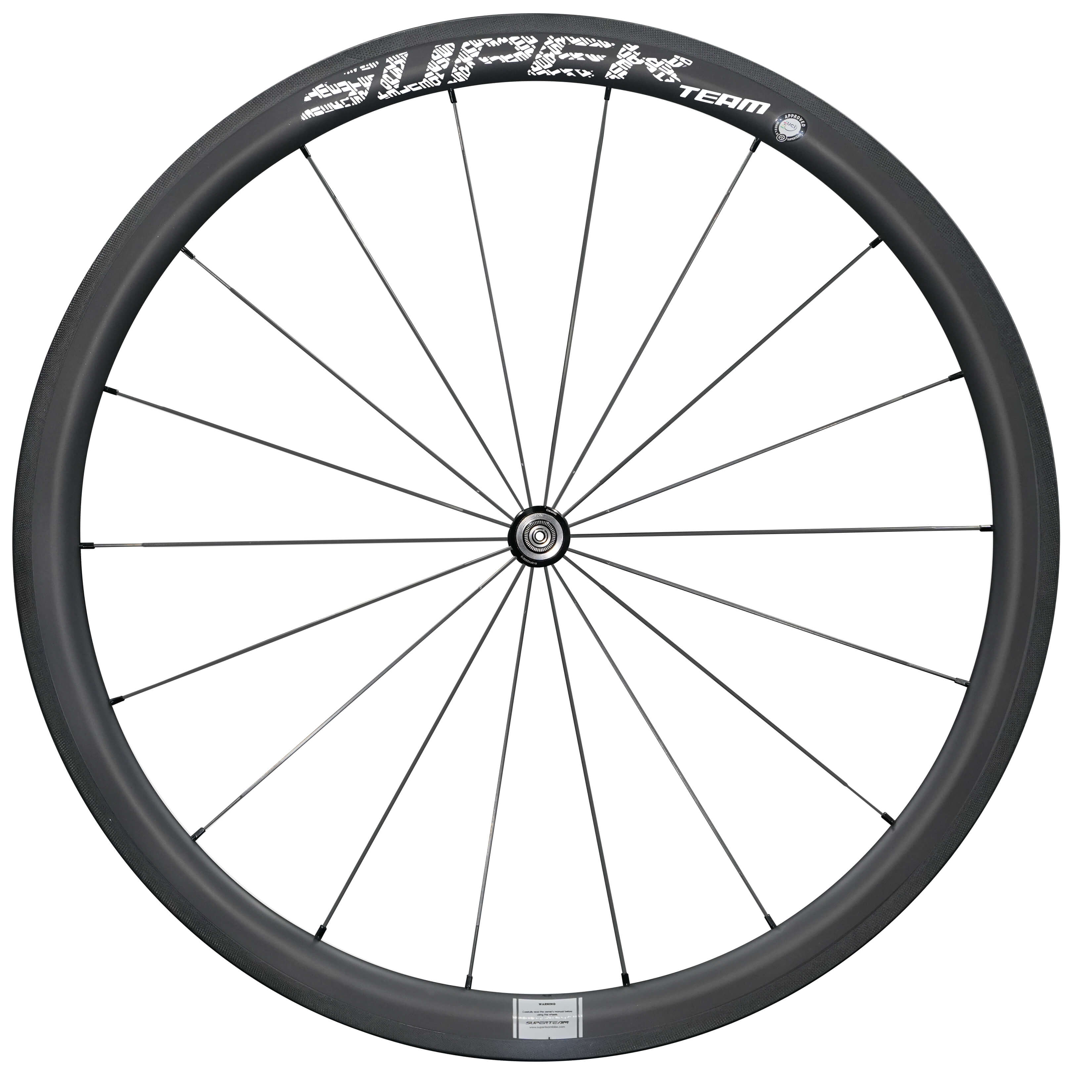 Rodas de carbono Classic PRO R25-38 RIM Brake White Decals
