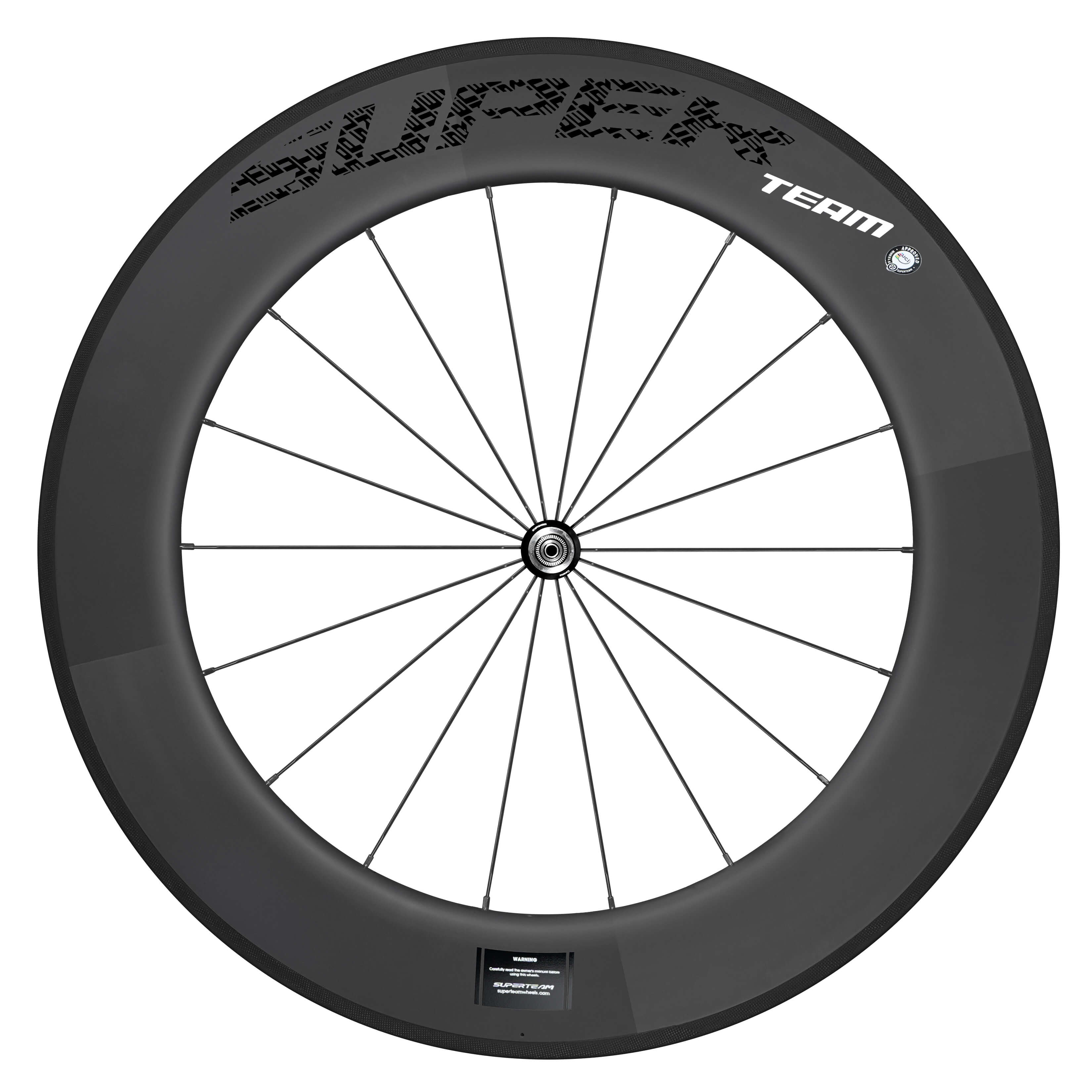 Classic PRO R25-88 Carbon Wheelset RIM Brake Black Decals