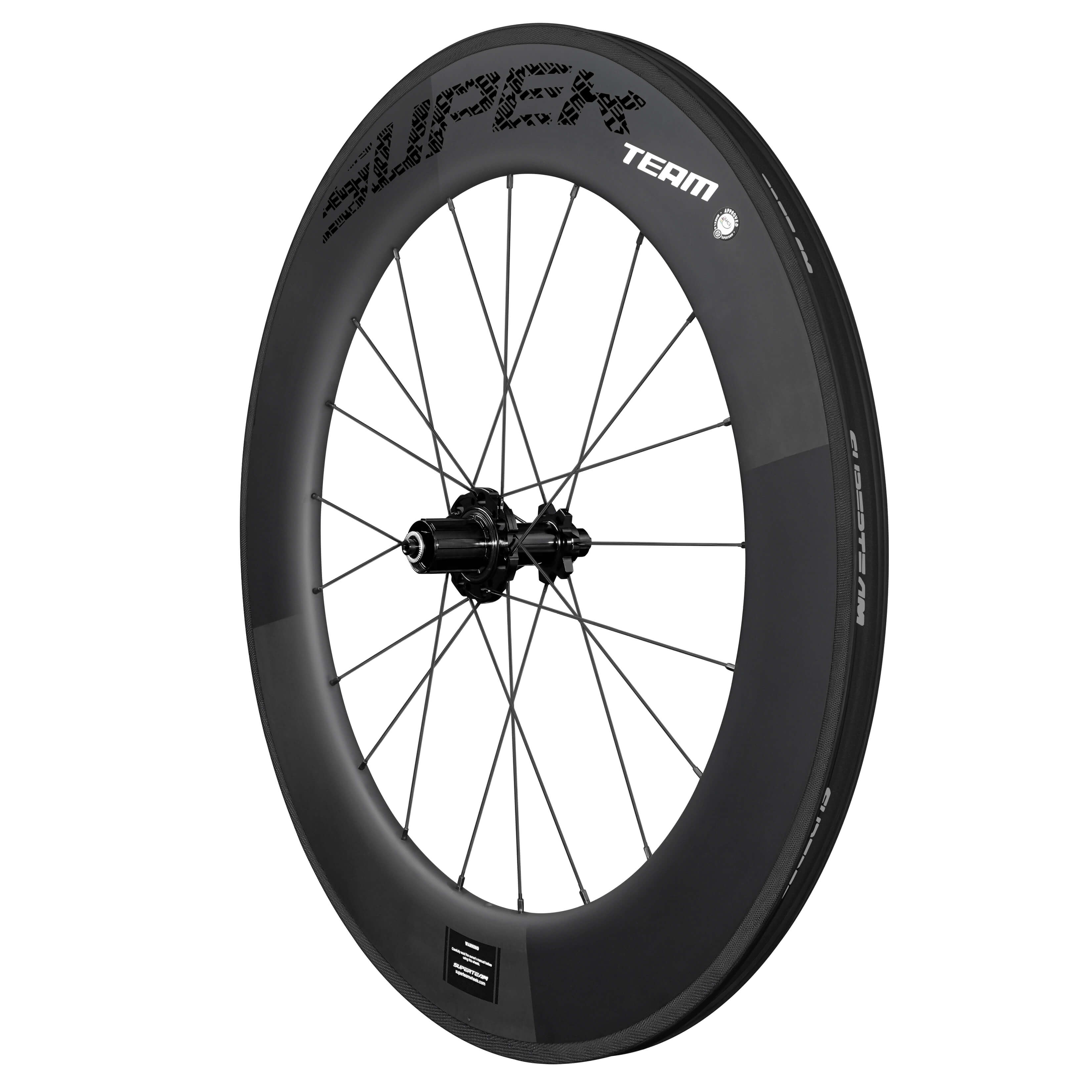 Classic PRO R25-60/88 Carbon Wheelset Rim Brake Black Decals