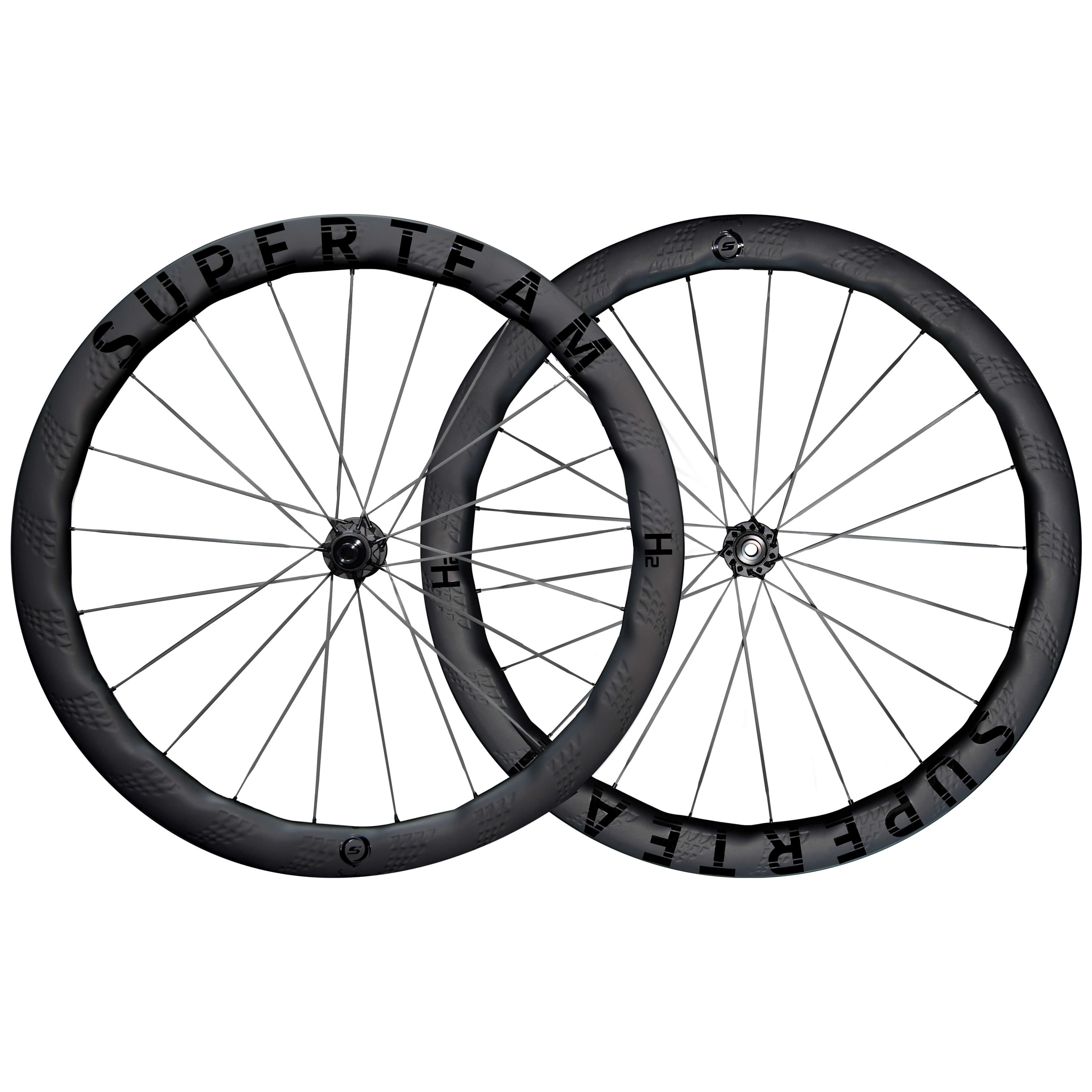 S- Autocolantes pretos para travão de disco All Carbon Ultra H2 D30-50