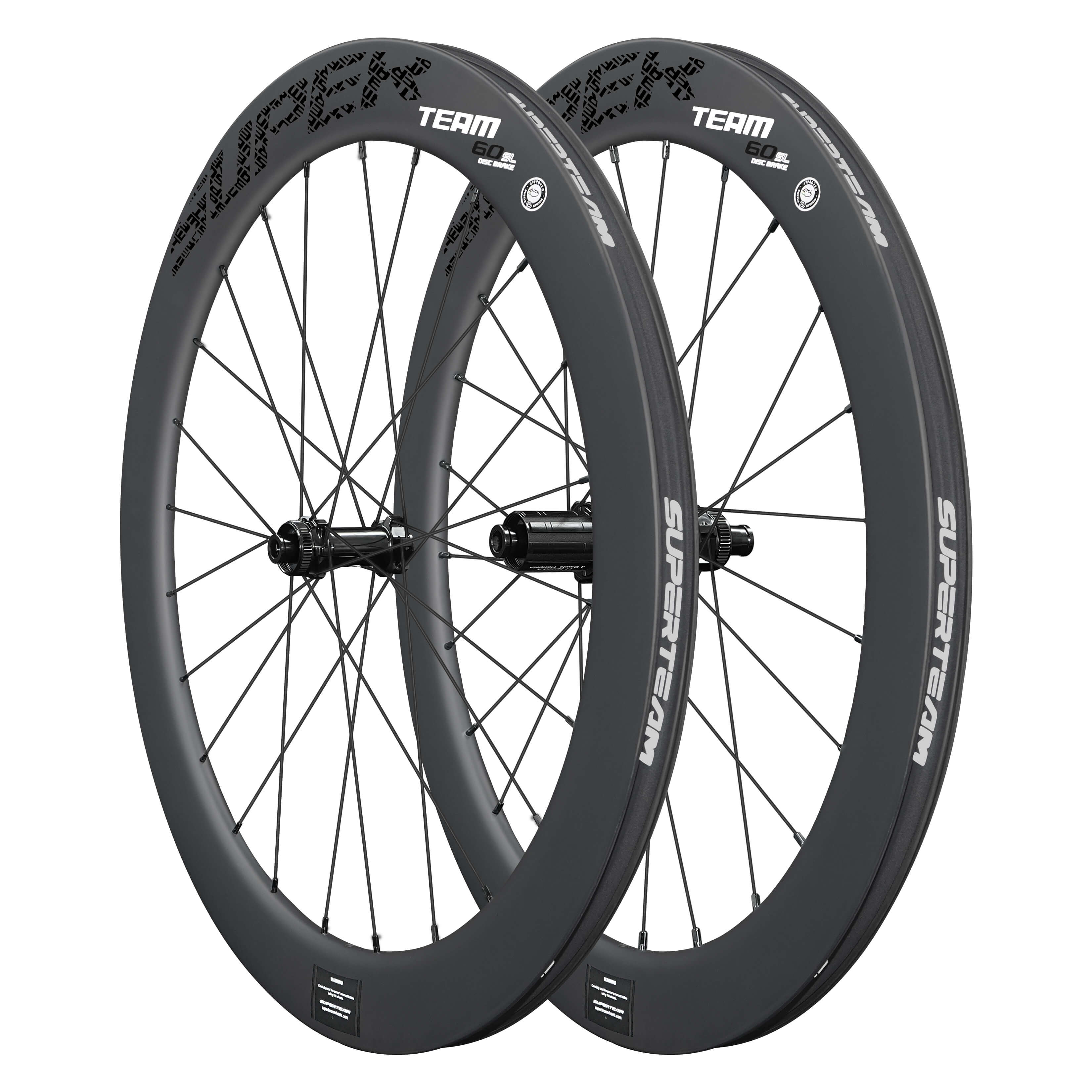 Classic PRO D28-60 Disc Brake Black Decals PILLAR WING21 Spokes