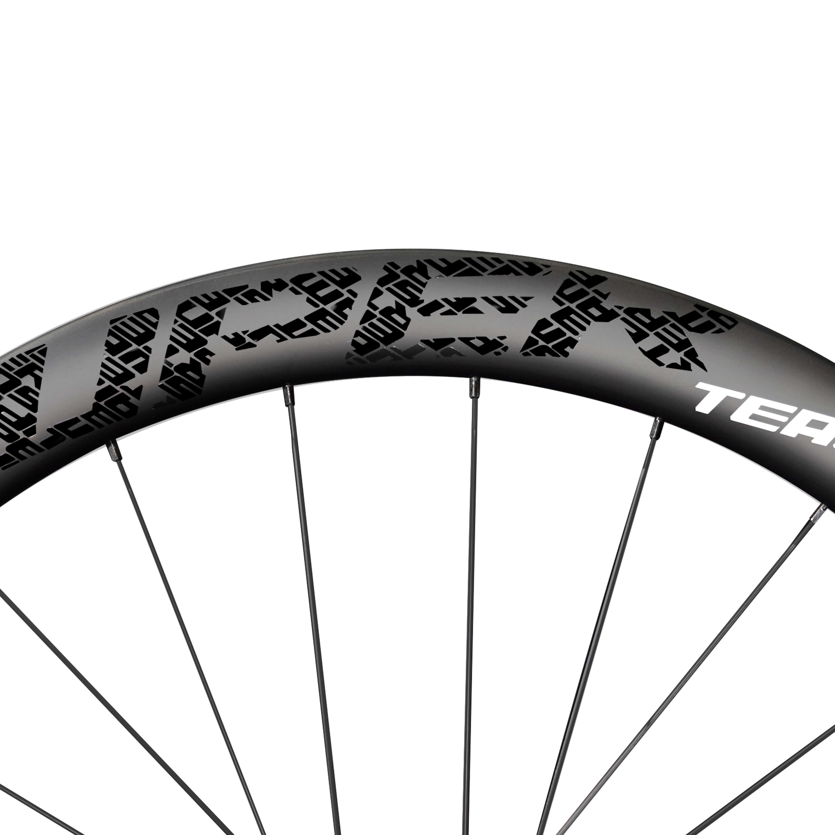 Classic PRO D28-45 Disc Brake Black Decals PILLAR WING21 Spokes