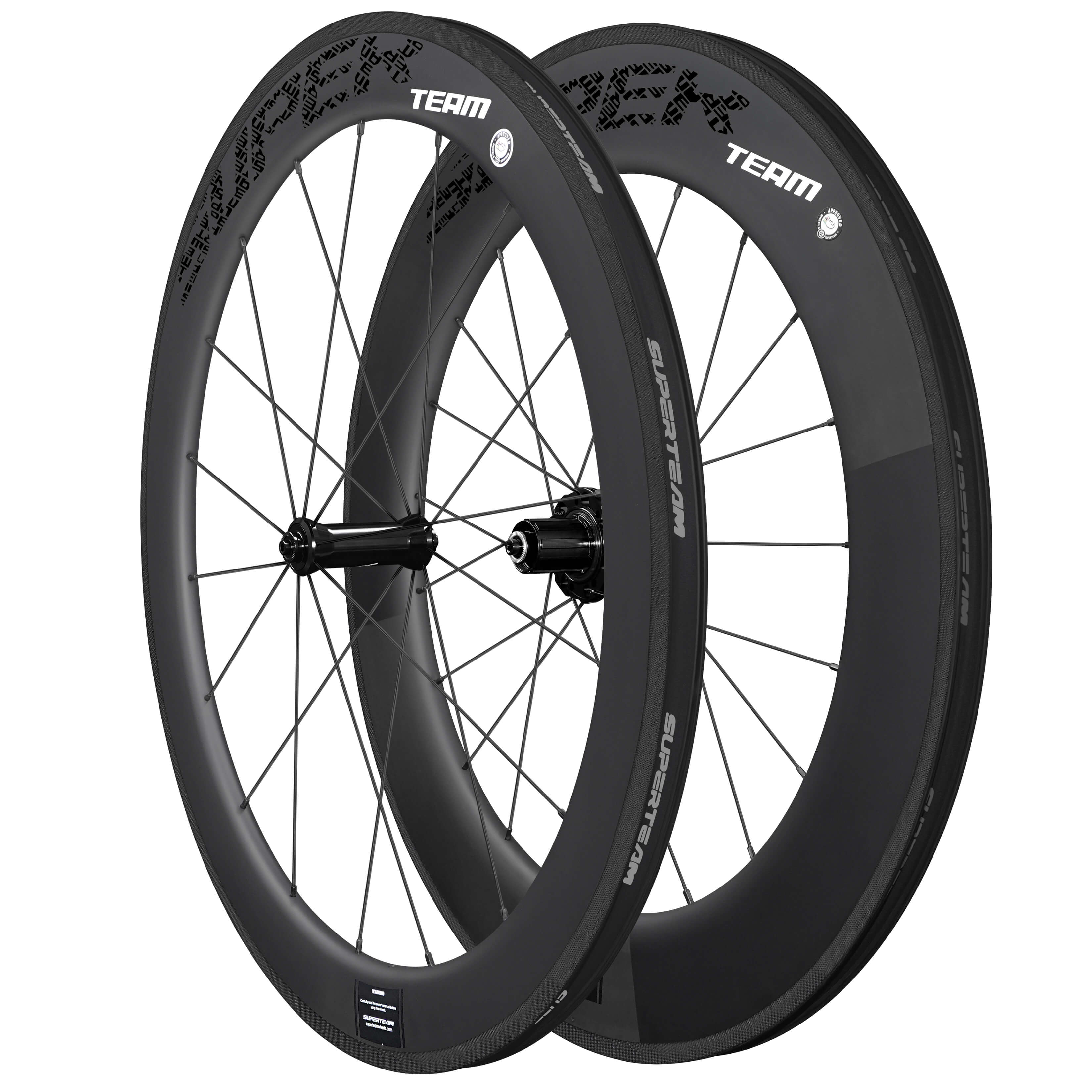 Classic PRO R25-60/88 Carbon Wheelset Rim Brake Black Decals
