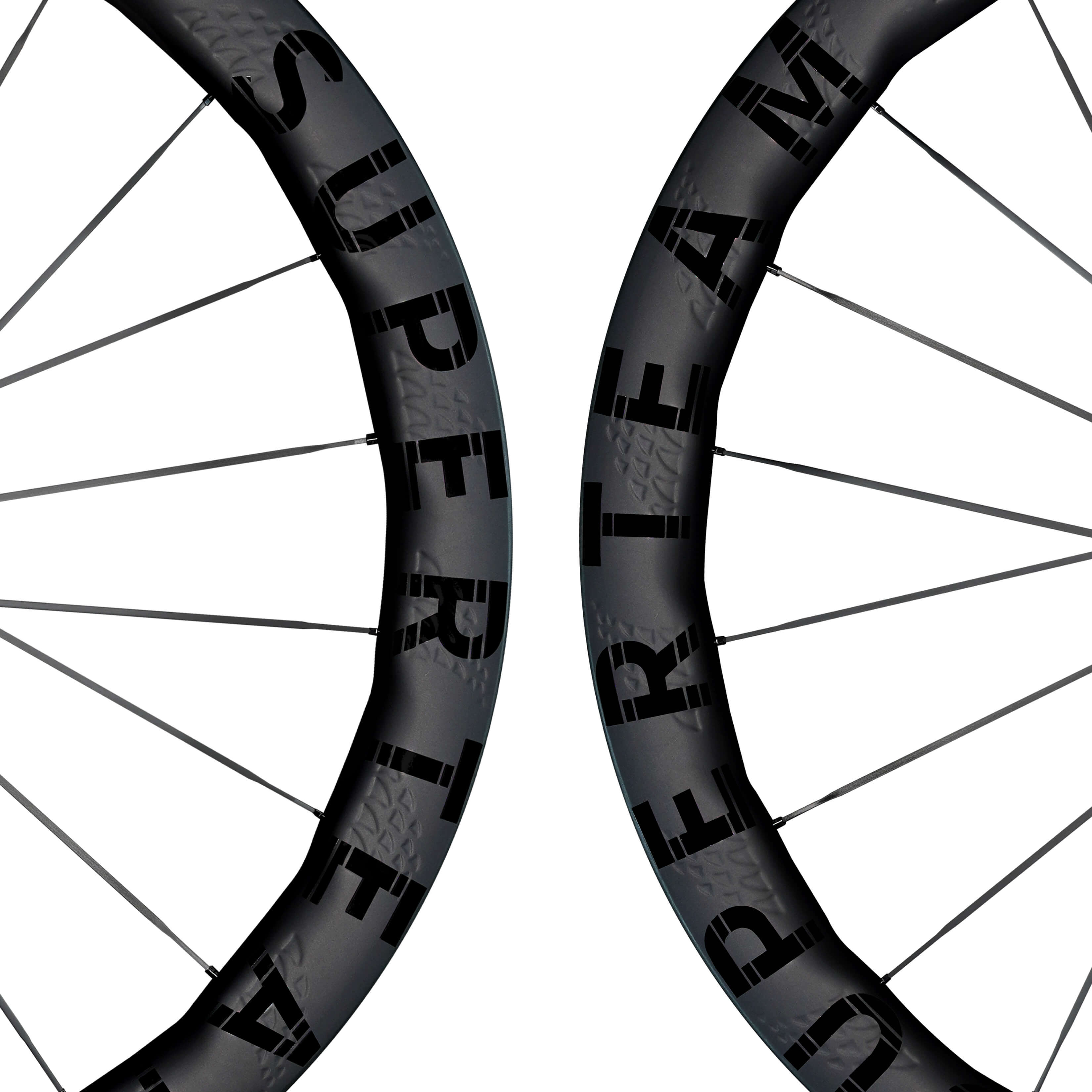 S-All Carbon Ultra H2 D30-50 Disc Brake Black Decals