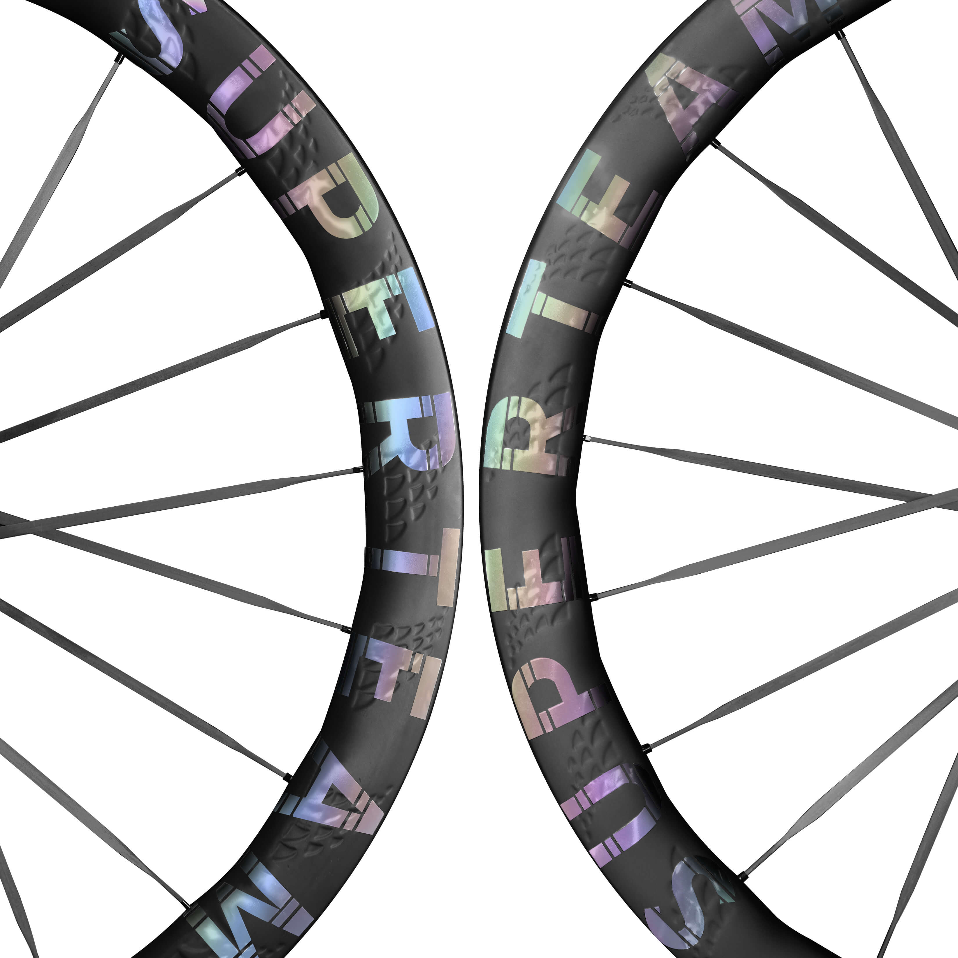 S-ALL Carbon Ultra D28-50 DISC Brake Silver Decals