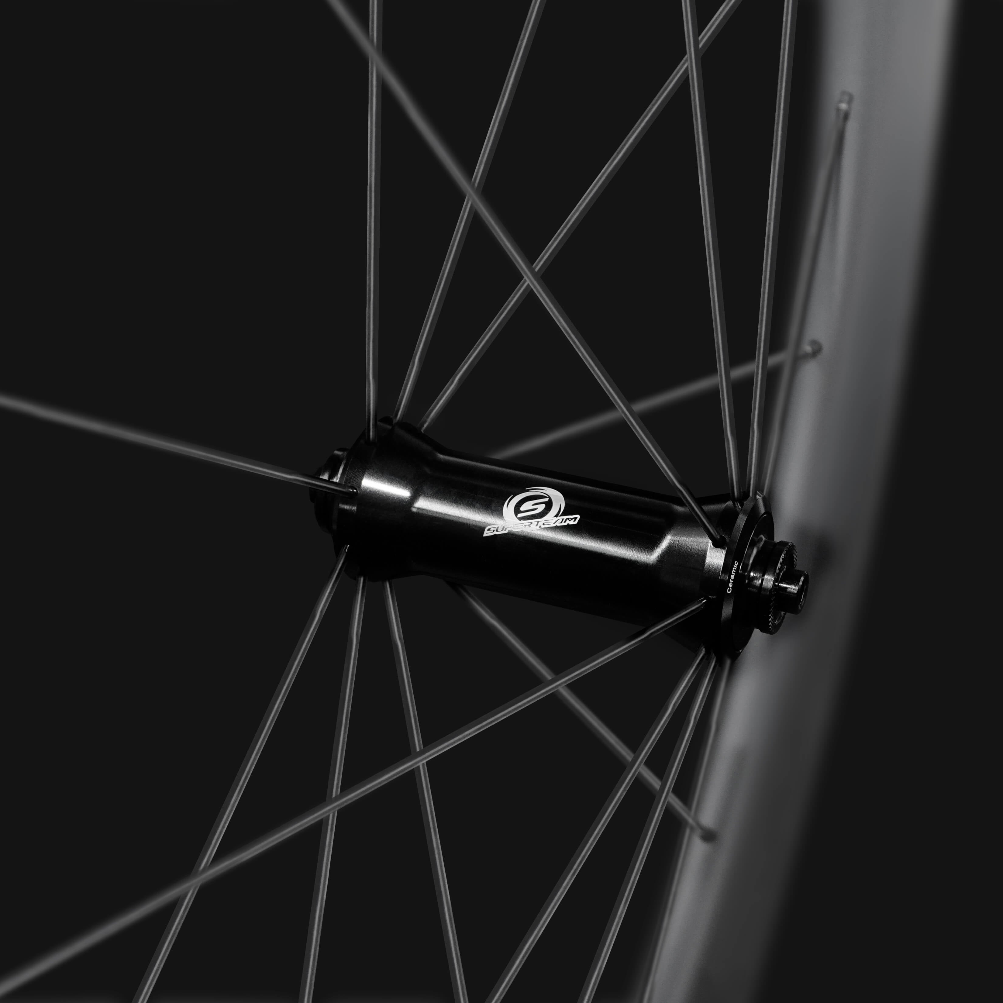 Classic PRO R25-88 Carbon Wheelset RIM Brake Black Decals