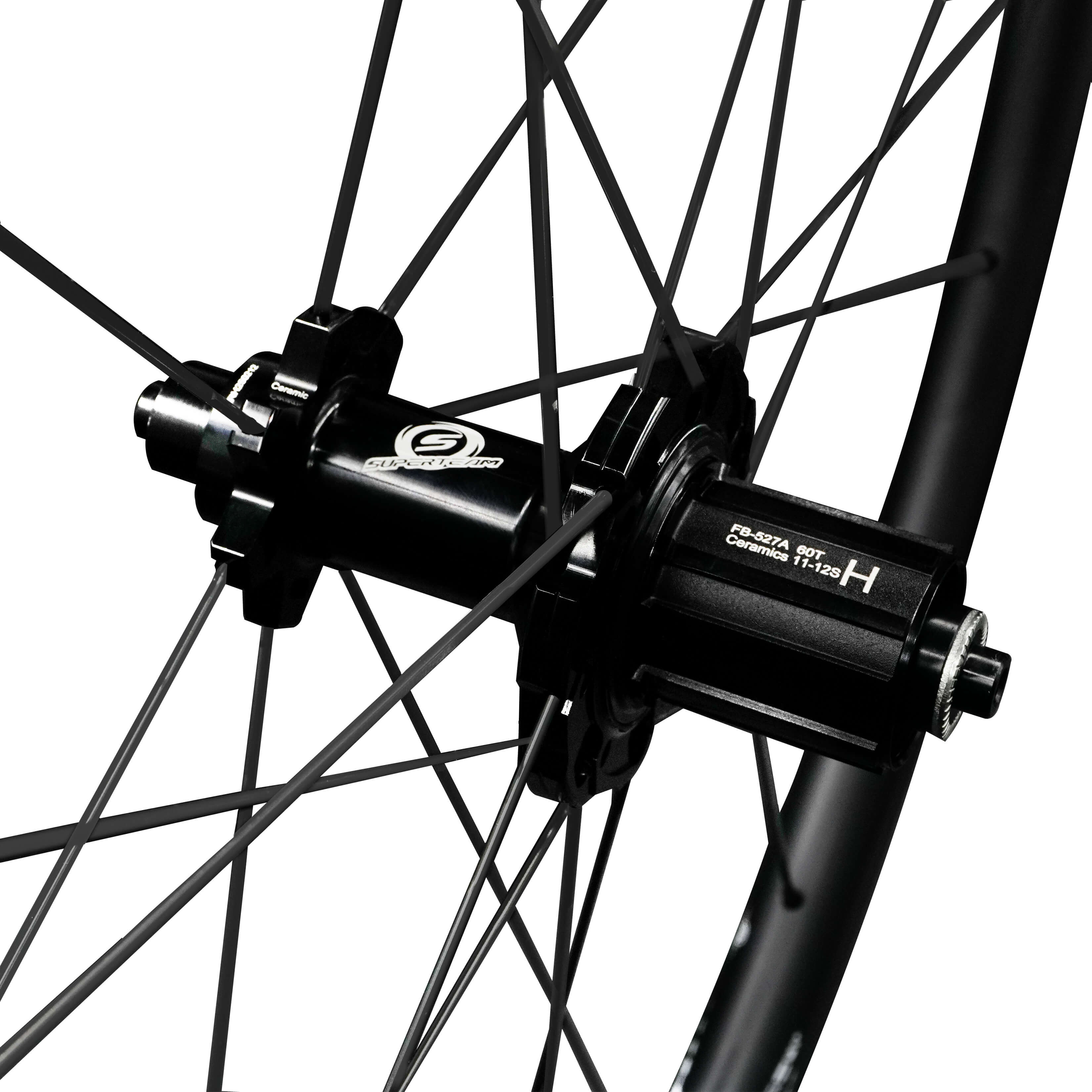 Superteam 38mm carbon road bike wheelset with rim brake