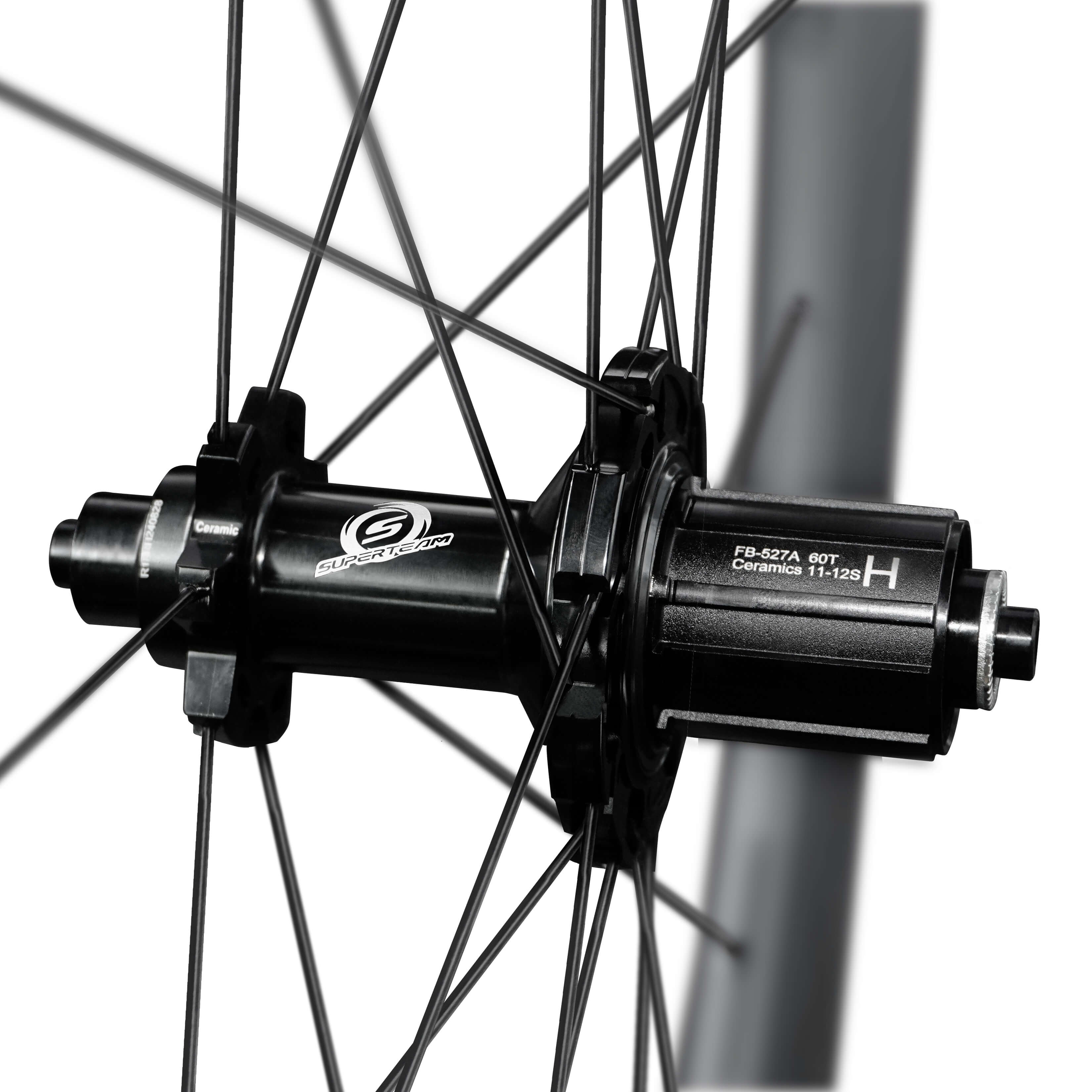 Classic PRO R25-88 Carbon Wheelset RIM Brake Black Decals