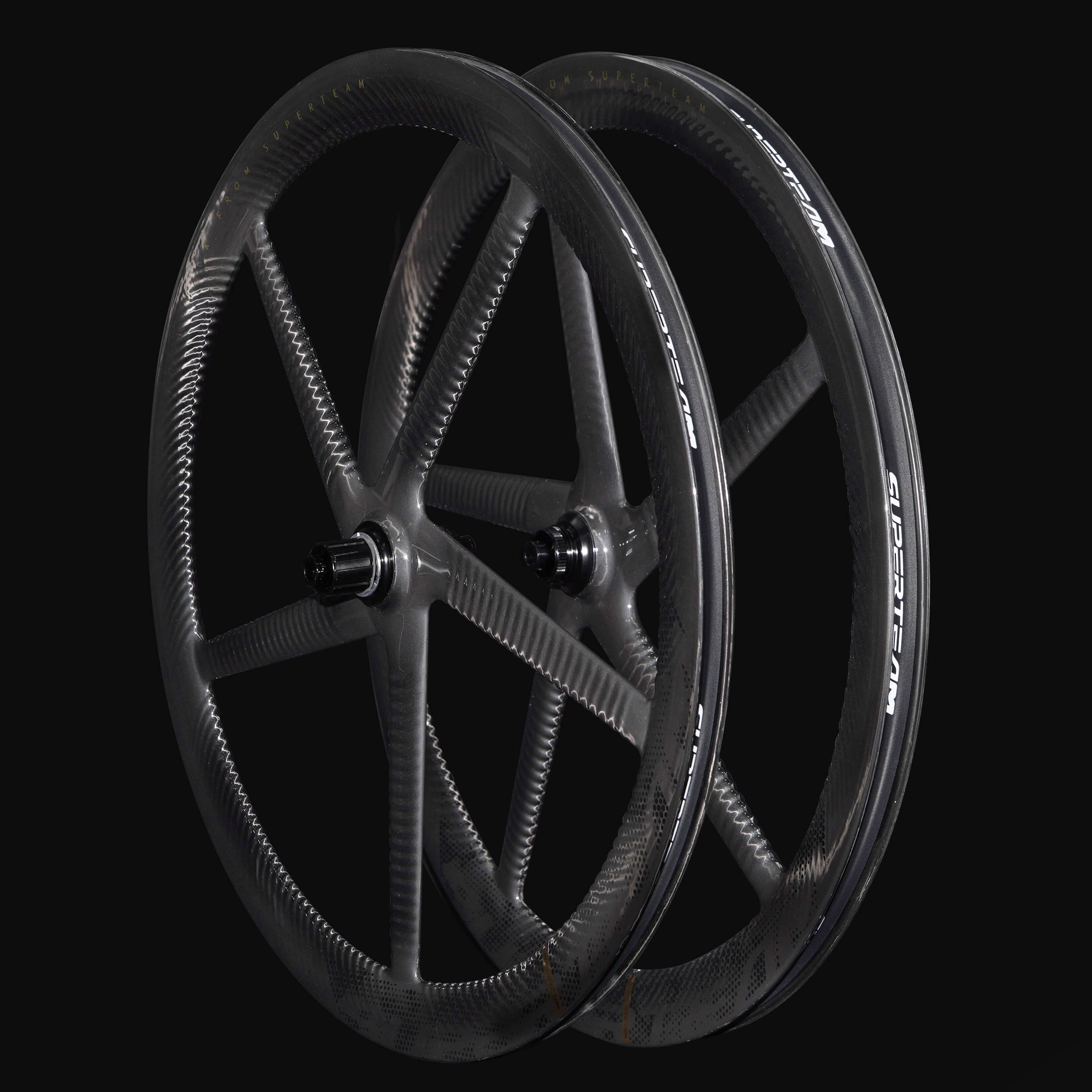 S - ALL Carbon EVO TRI Aero Race Wheelset - Superteam Wheels