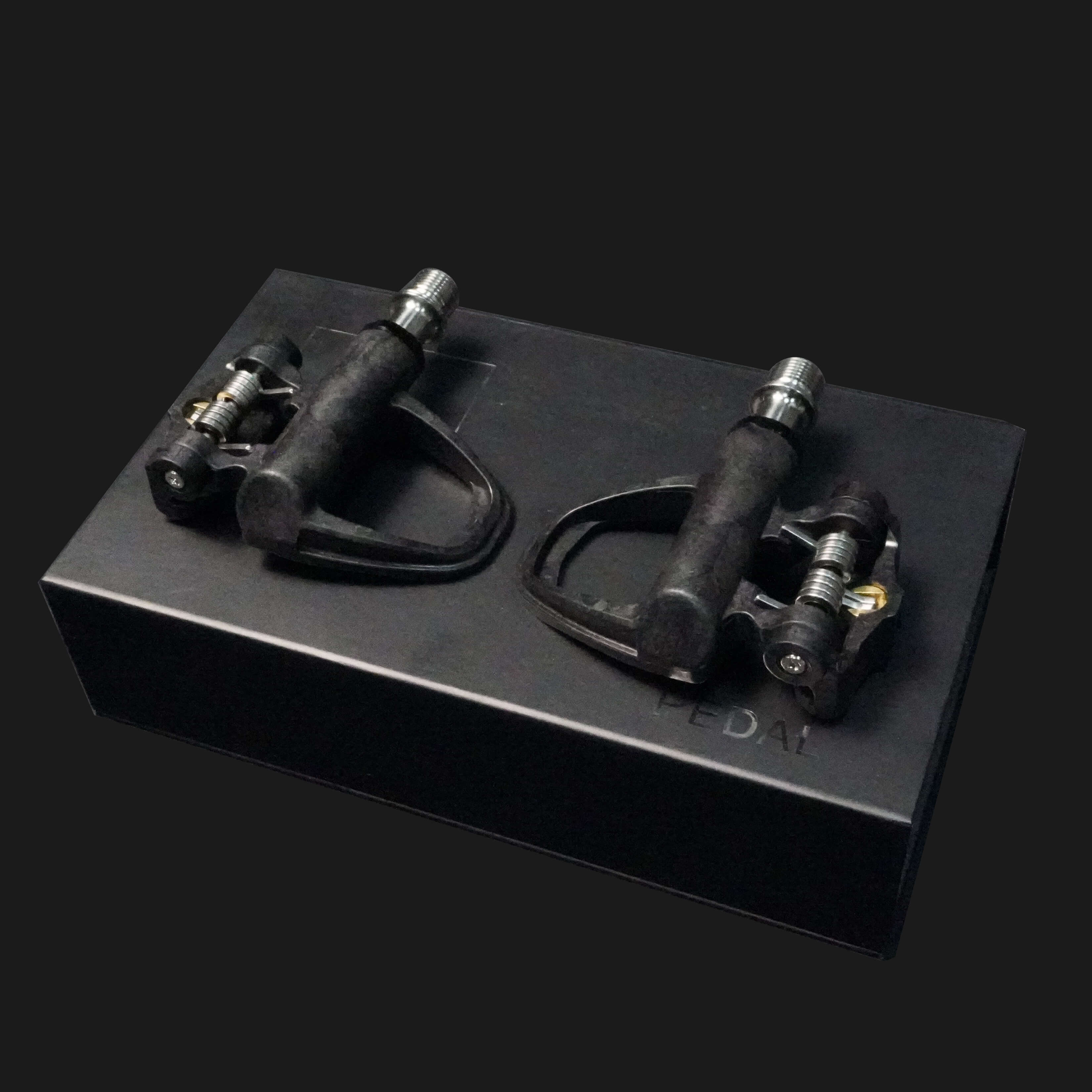 Bicycle Carbon Fiber and Titanium Clipless Pedals - Superteam Wheels