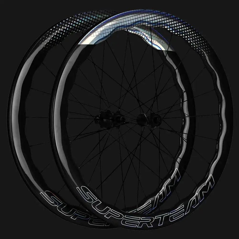 Classic PRO D28 - 50 DISC Brake Shine Decals - Superteam Wheels