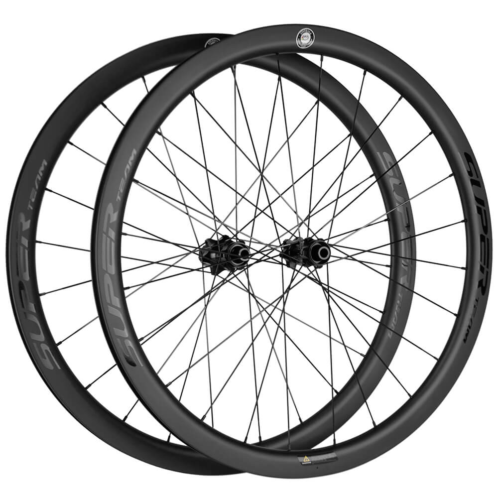 Classic Series D25 - 38 Carbon Wheelset DISC Brake Ceramic Bearings - Superteam Wheels