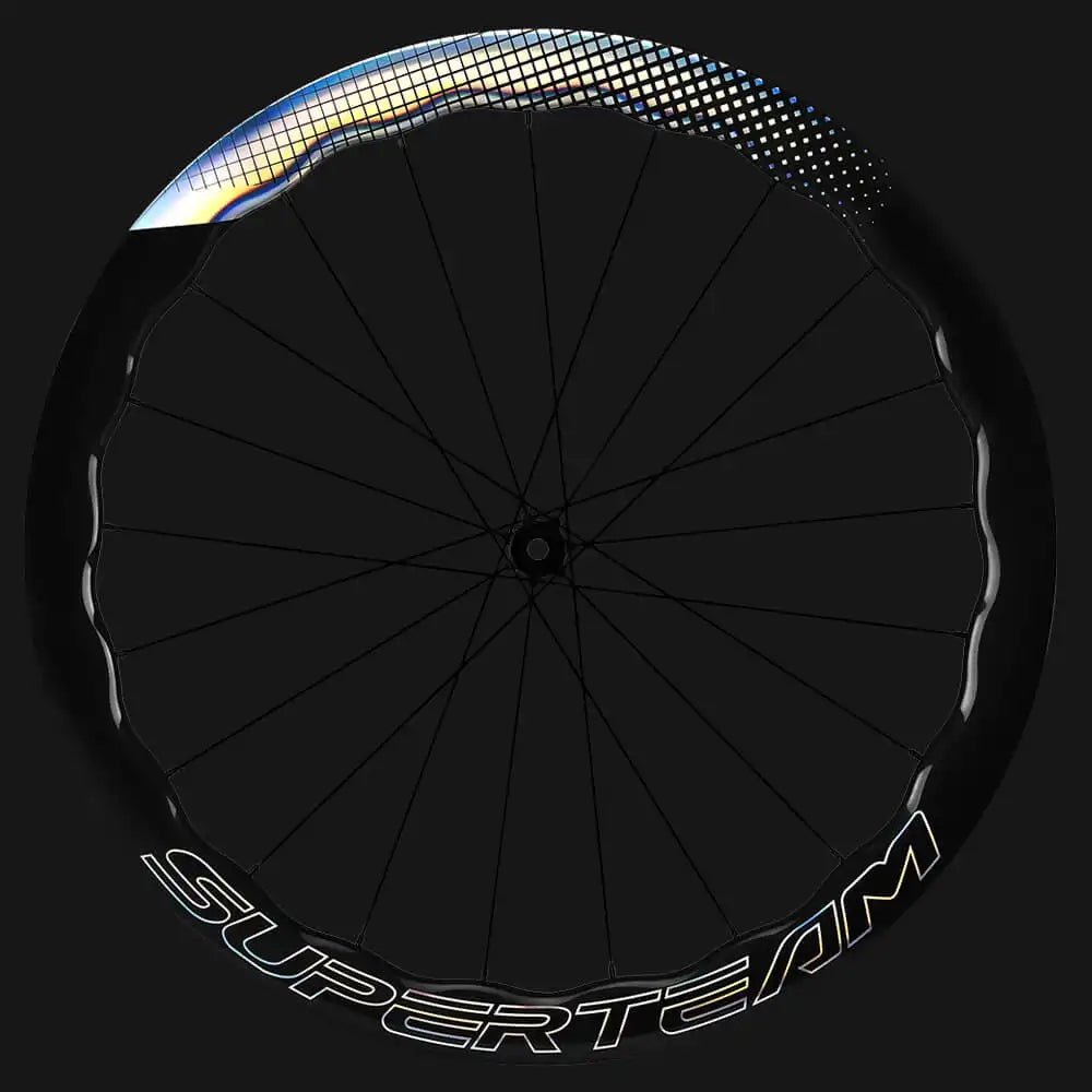 Classic PRO D28 - 50 DISC Brake Shine Decals - Superteam Wheels