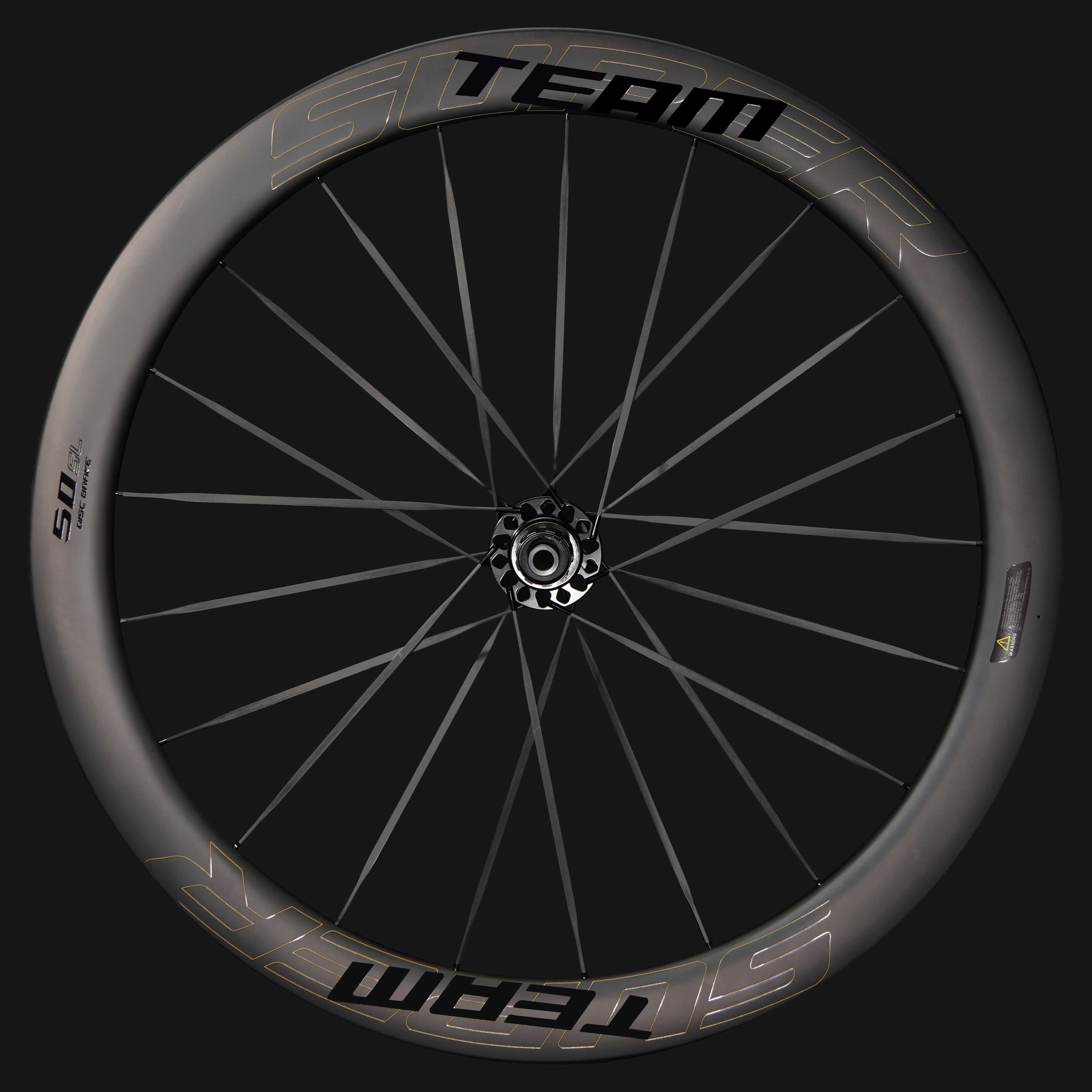 S - ALL Carbon Ⅱ D28 - 50 DISC Brake Customized By Felix Single Front Wheel 54T - Superteam Wheels