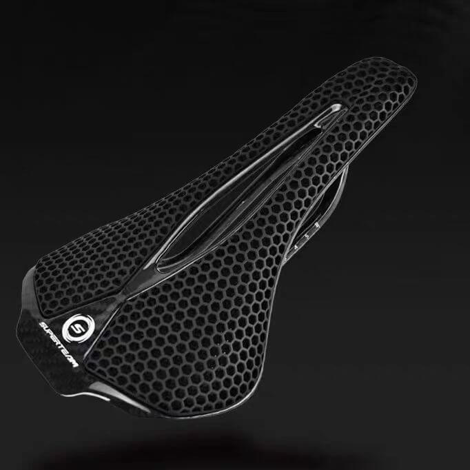 Superteam Air Full Carbon Fiber 3D Printing Short - Nosed Bike Saddle - Superteam Wheels