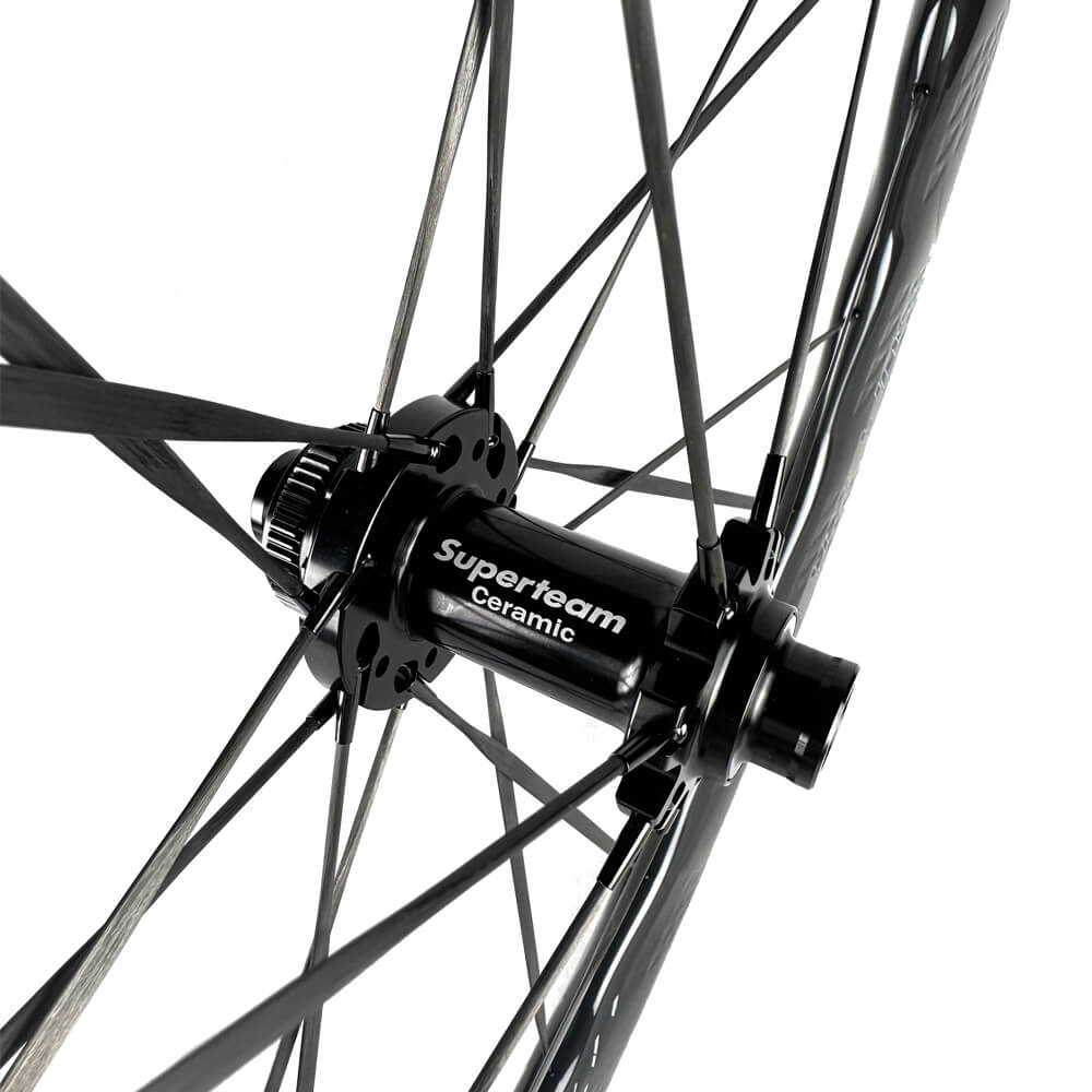 S - ALL Carbon Ultra Nazar Boncugu D30 - 50 DISC Brake Silver Decals - Superteam Wheels