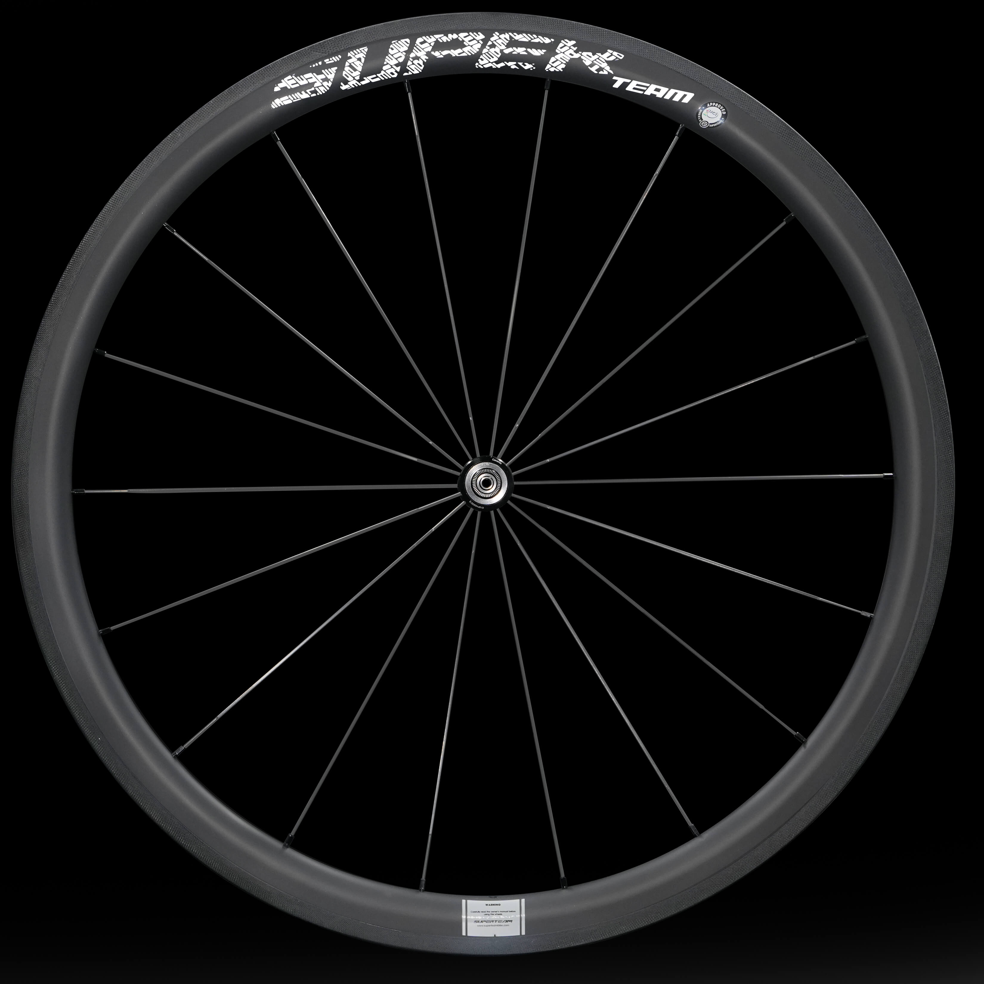 Classic PRO R25-38 Carbon Wheelset RIM Brake White Decals