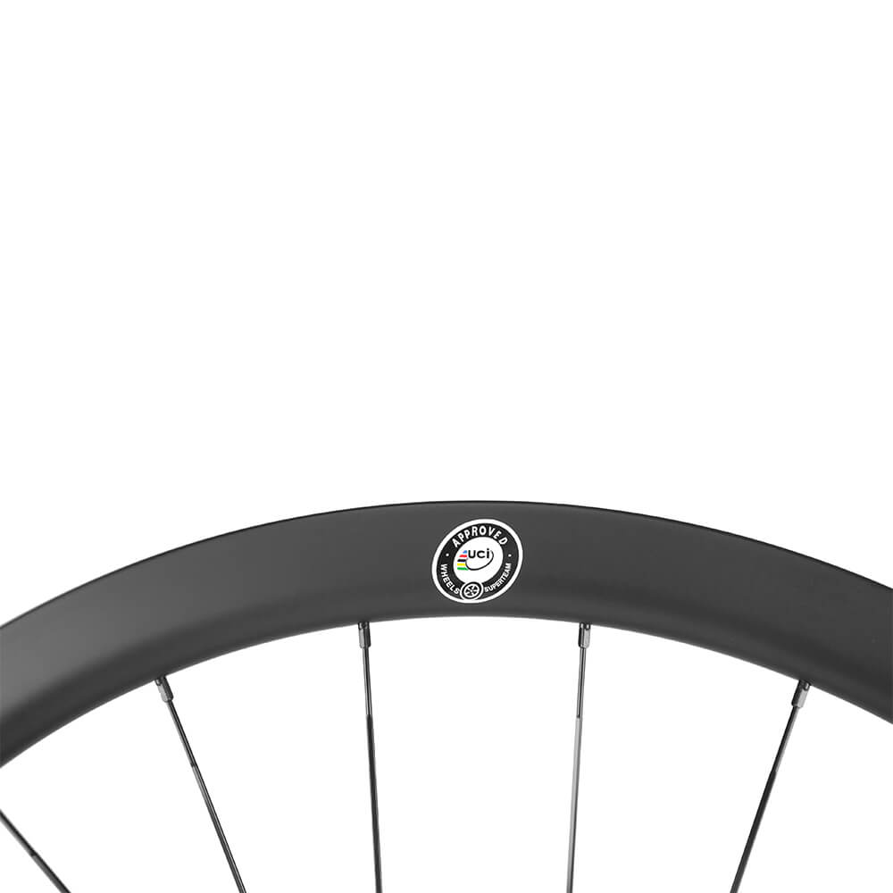 Classic Series D25 - 38 Carbon Wheelset DISC Brake Ceramic Bearings - Superteam Wheels