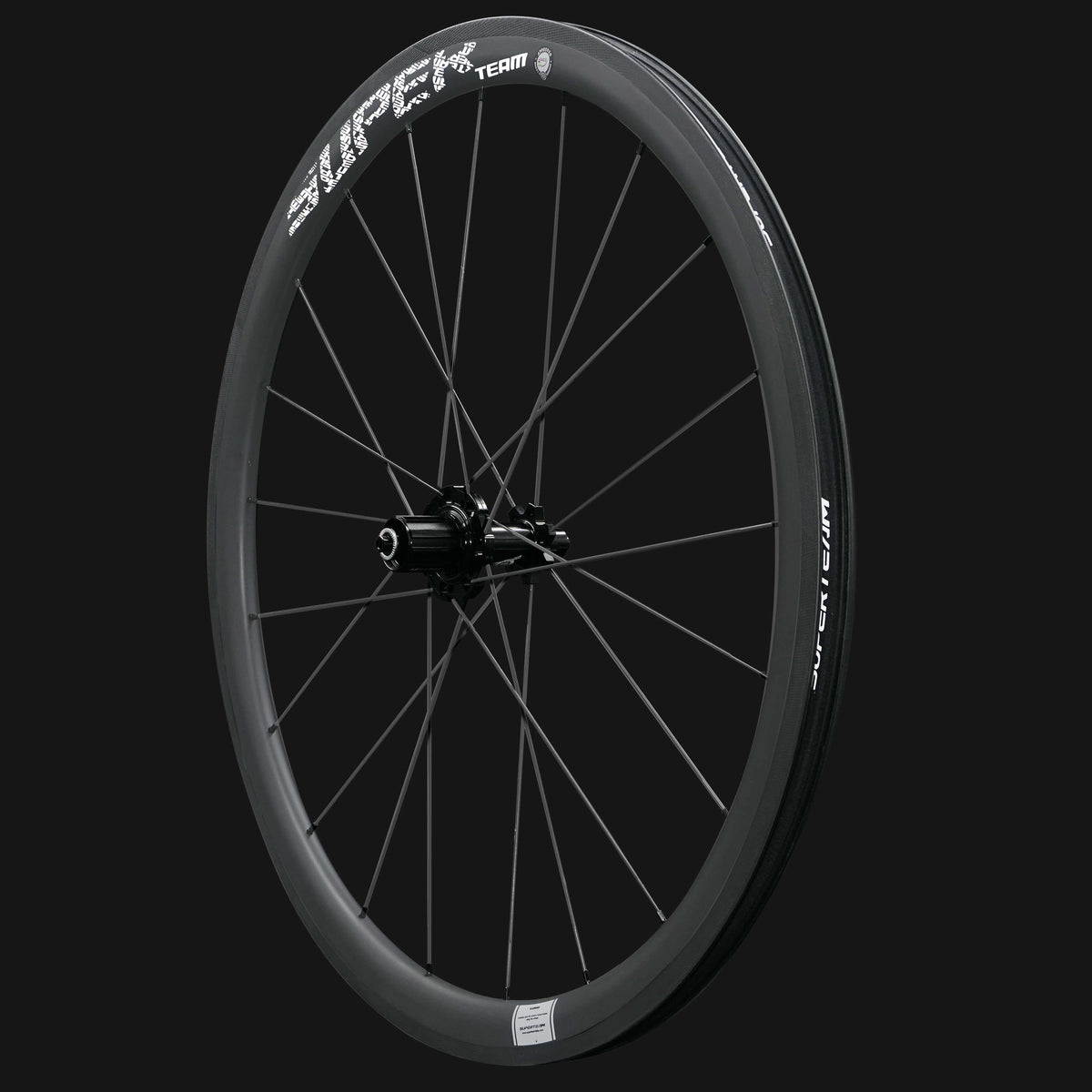 Classic PRO R25-38 Carbon Wheelset RIM Brake White Decals