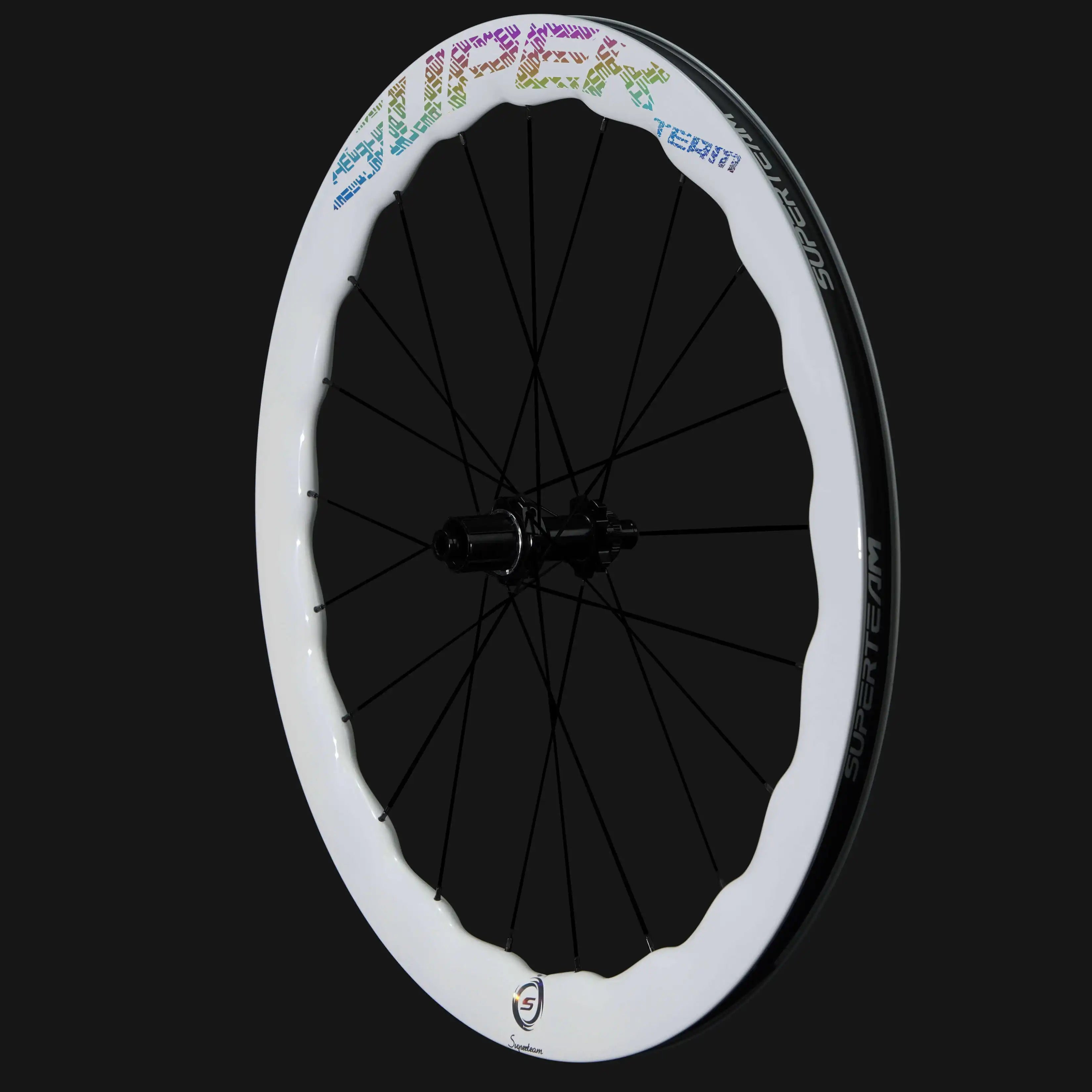 Classic Pro Max D25 - 53 Disc Brake White Rim - Superteam Wheels