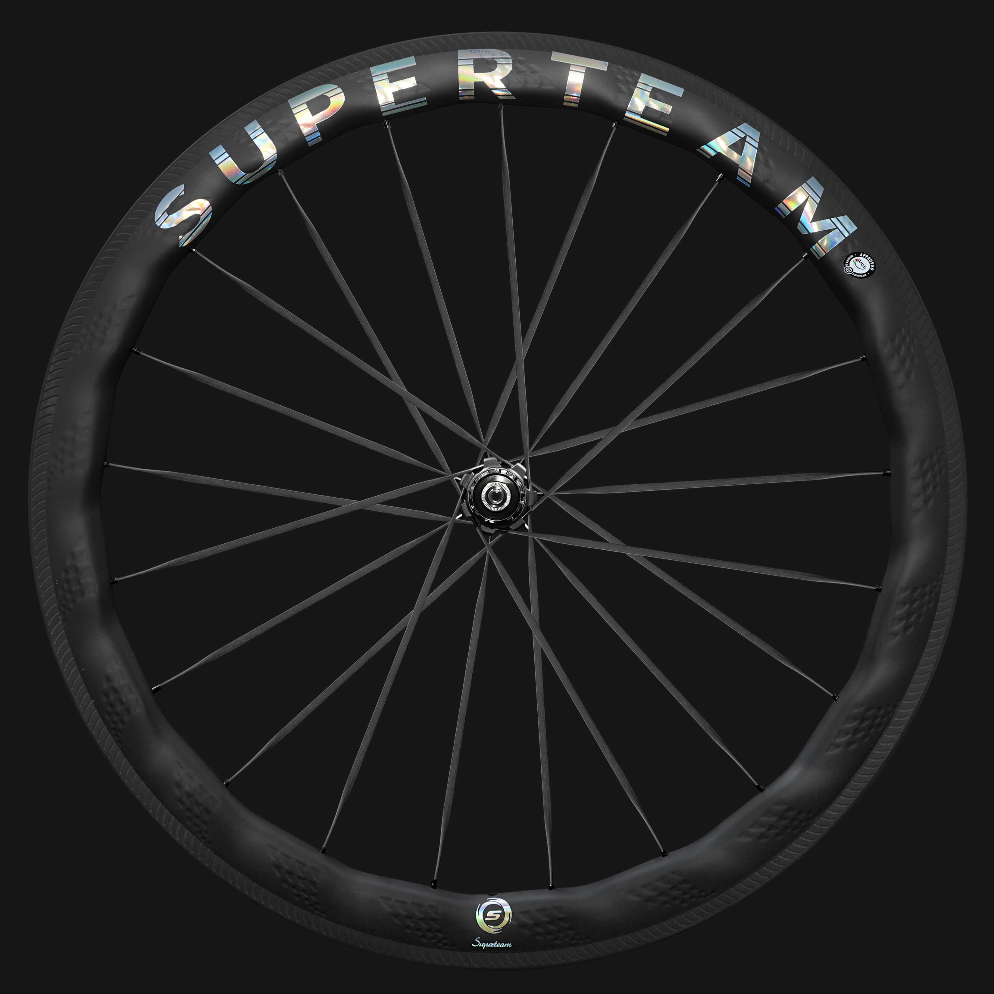 S-Decalques prateados para travões ALL Carbon Ultra R25-50 RIM