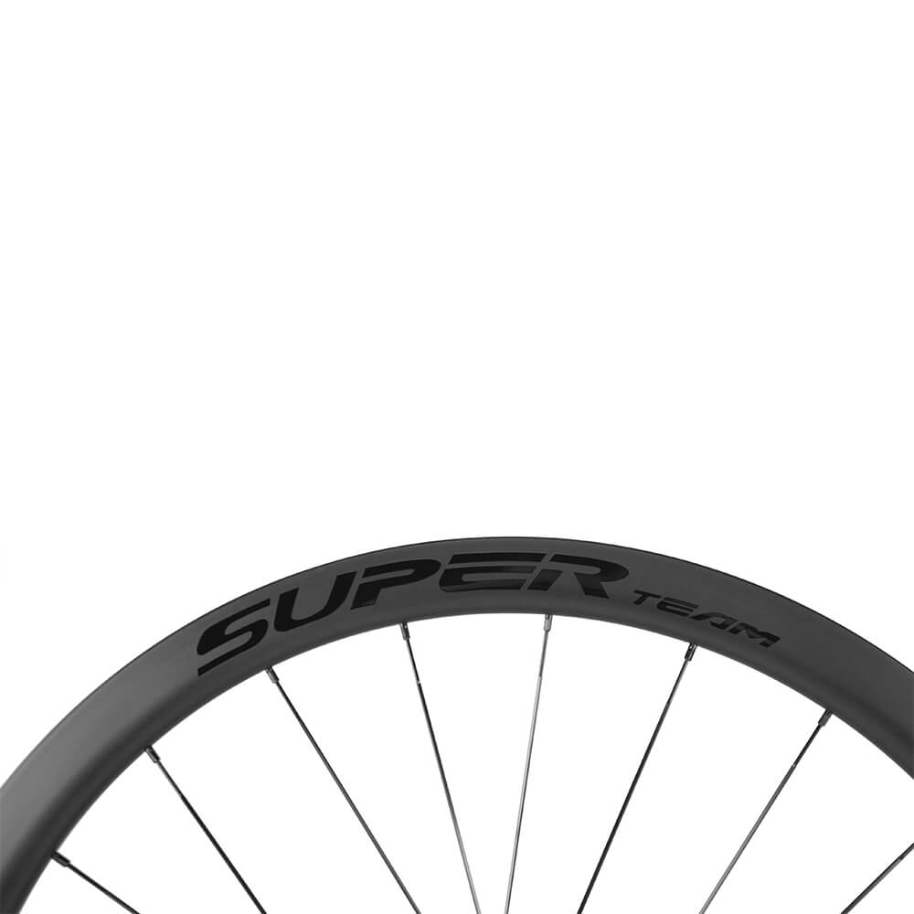 Classic Series D25 - 38 Carbon Wheelset DISC Brake Ceramic Bearings - Superteam Wheels