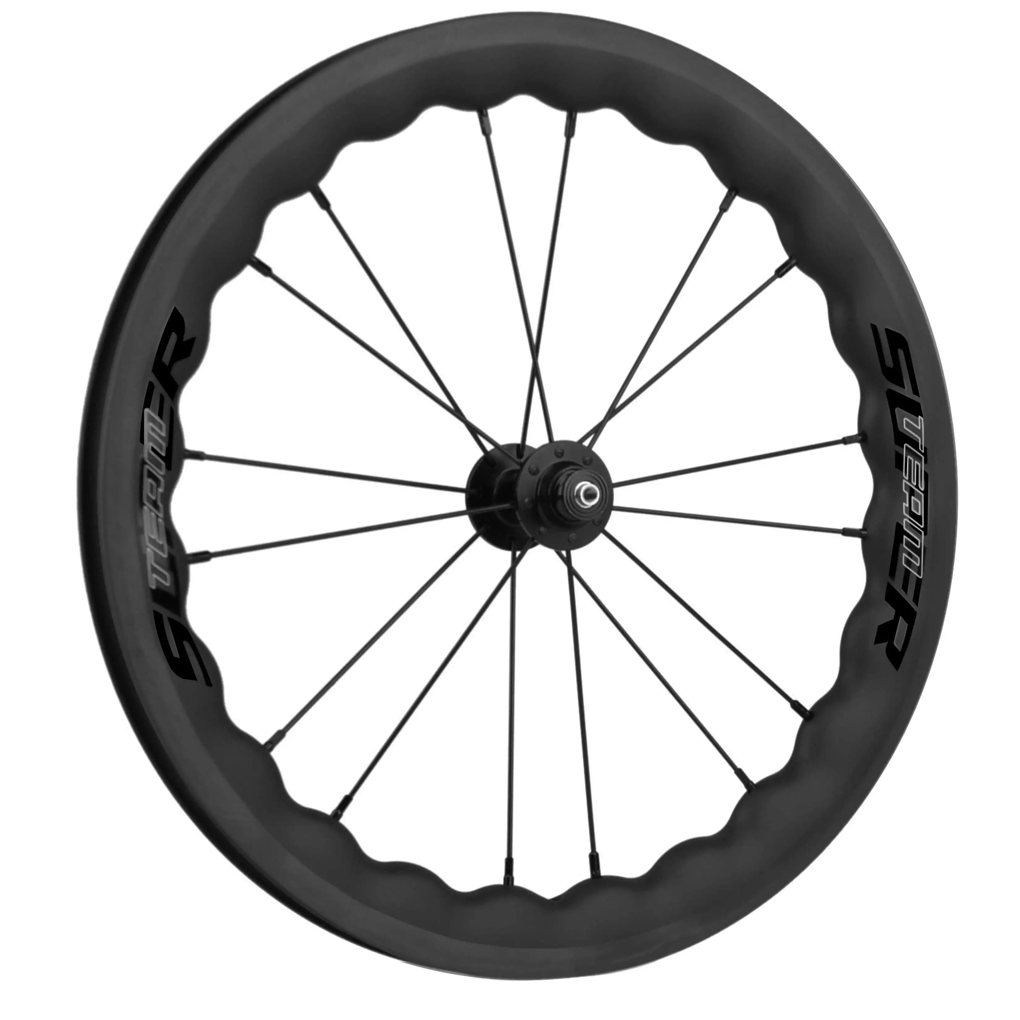 349 Waver Carbon Wheelset 25 - 35 RIM Brake For Brompton - Superteam Wheels