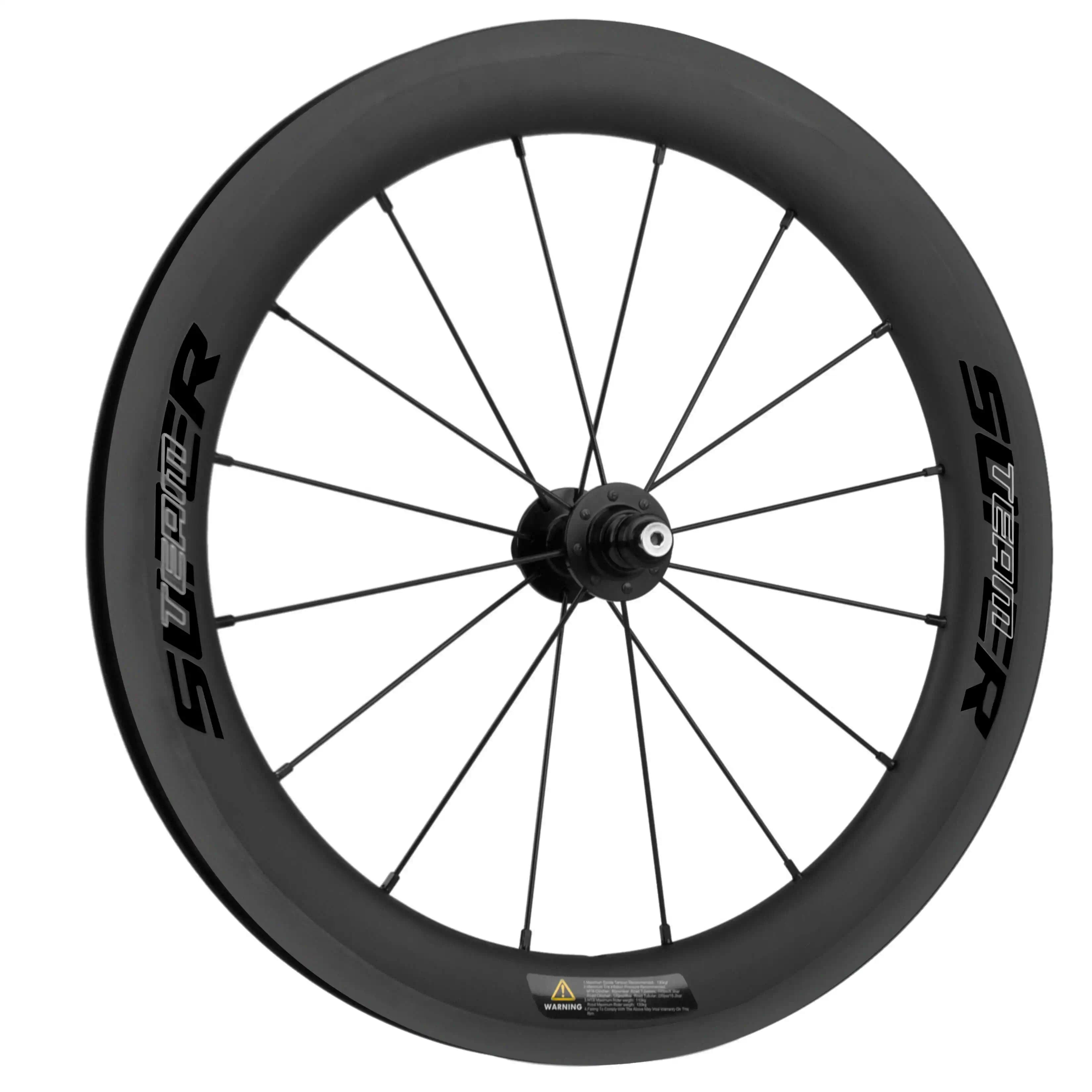 349 Carbon Wheelset 25 - 38 RIM Brake For Brompton - Superteam Wheels