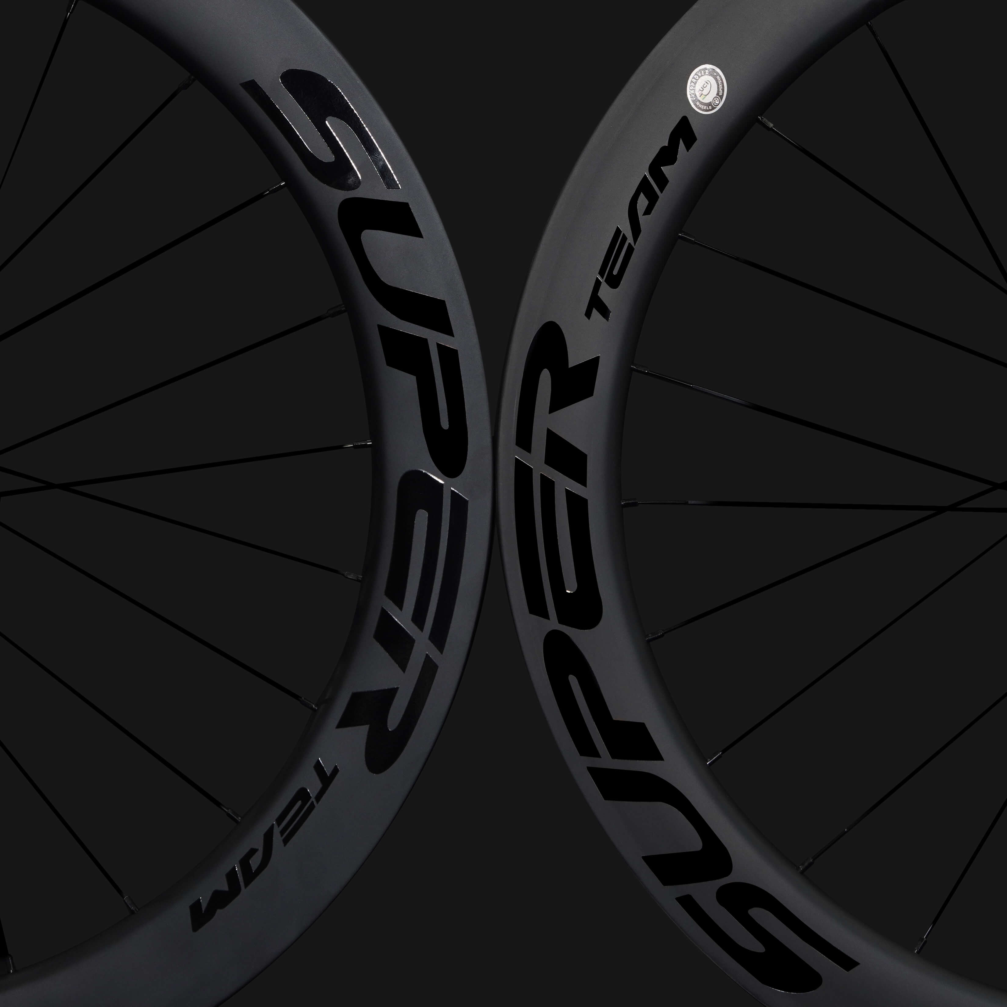 Classic Series D25 - 60 Carbon Wheelset DISC Brake - Superteam Wheels