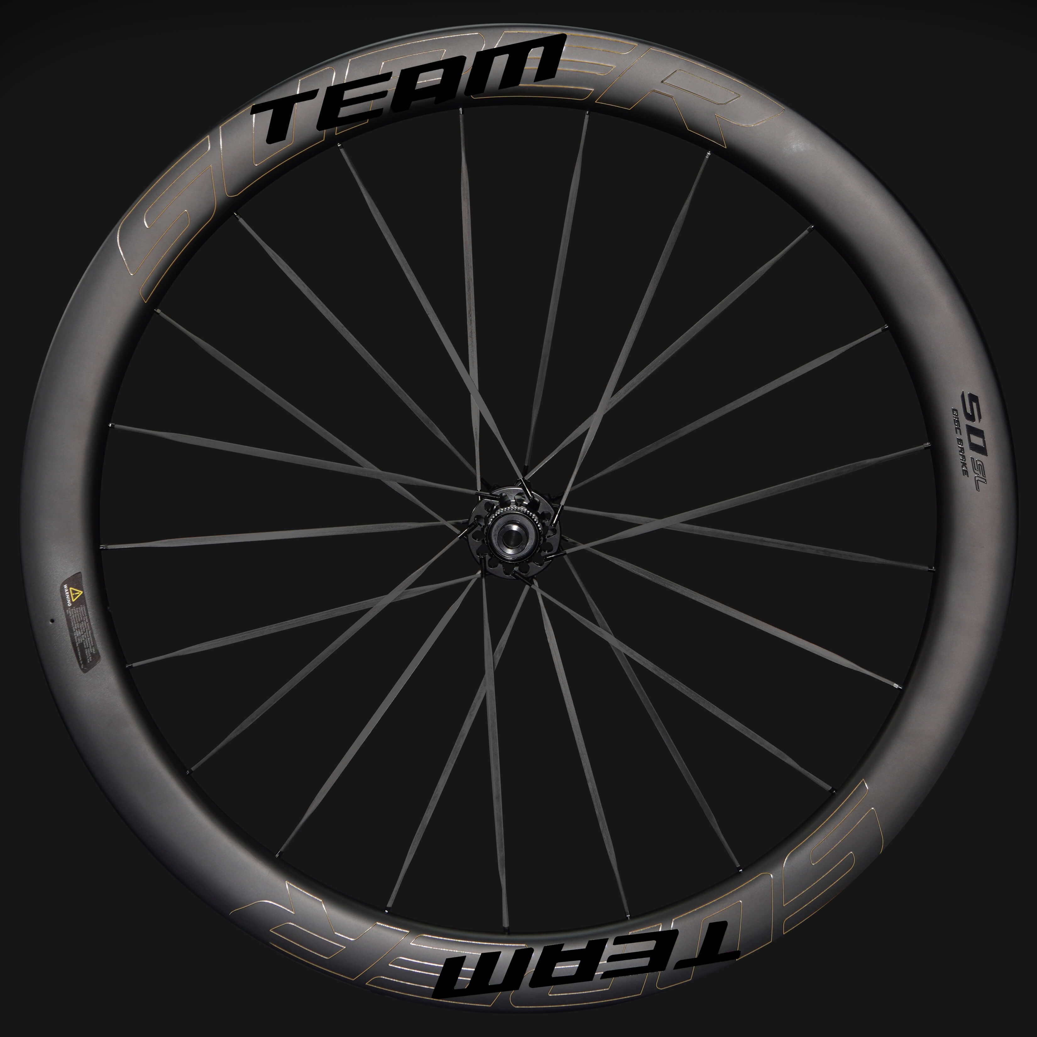 S - ALL Carbon Ⅱ D28 - 50 DISC Brake Customized By Felix Single Front Wheel 54T - Superteam Wheels