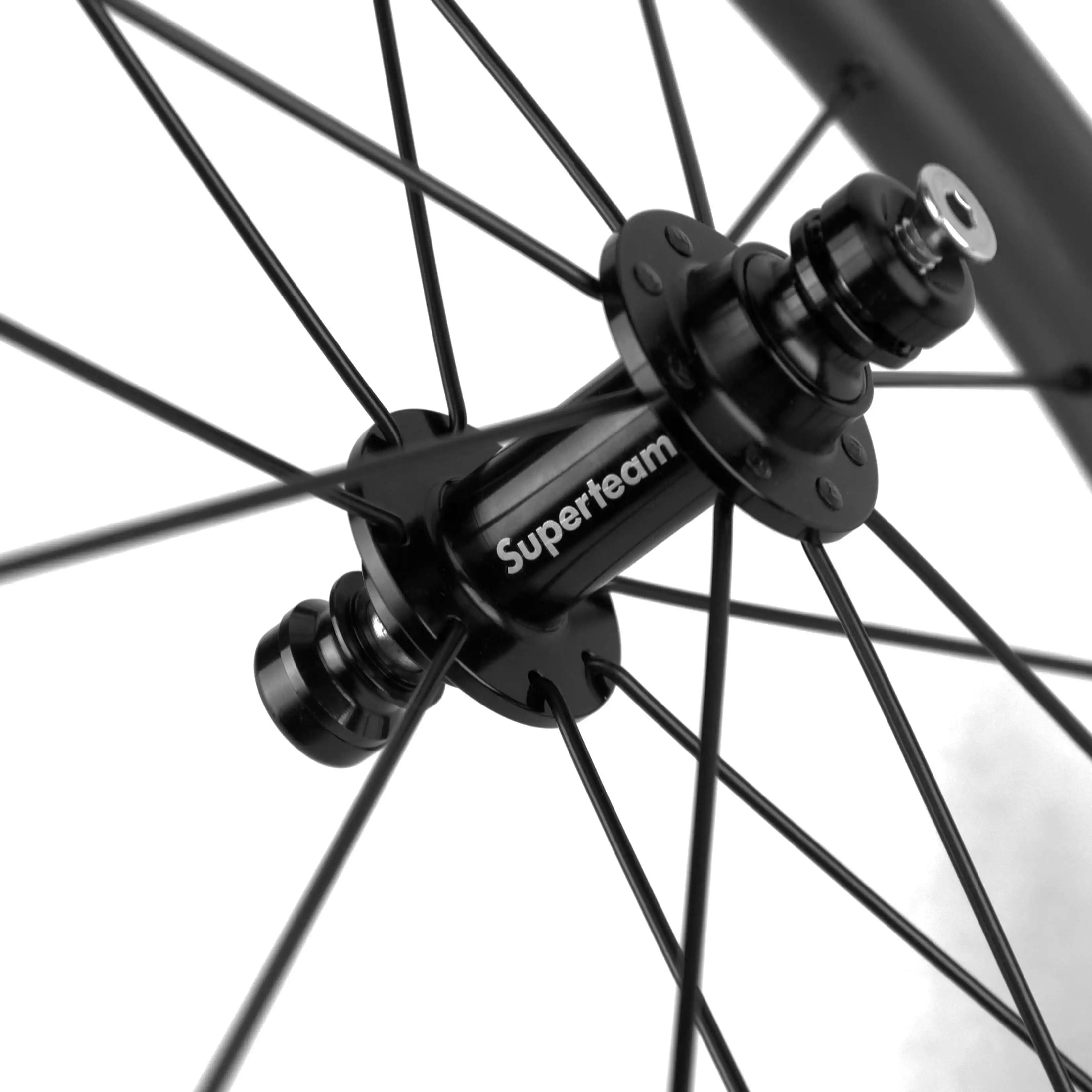 349 Carbon Wheelset 25 - 38 RIM Brake For Brompton - Superteam Wheels