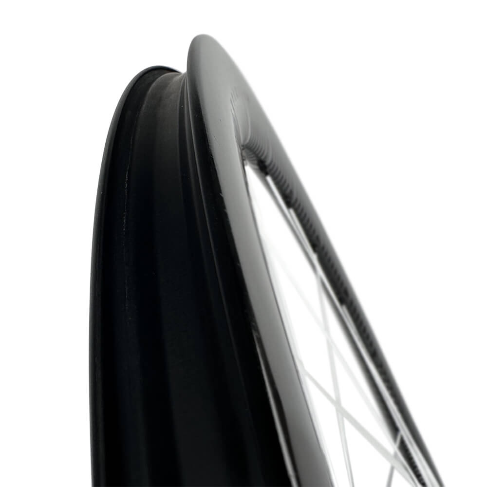 S - ALL Carbon EVO D28 - 50 DISC Brake White Spokes - Superteam Wheels
