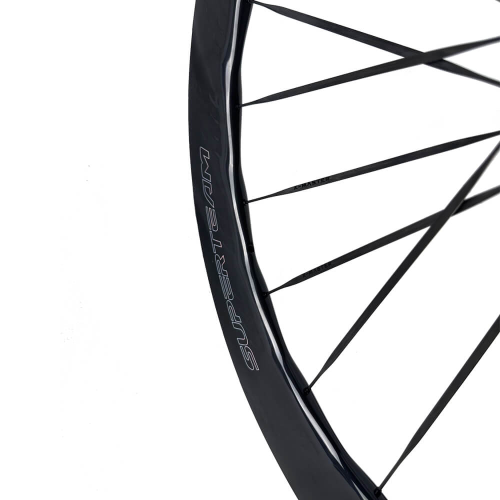 S - ALL Carbon Ultra Nazar Boncugu D30 - 50 DISC Brake Silver Decals - Superteam Wheels