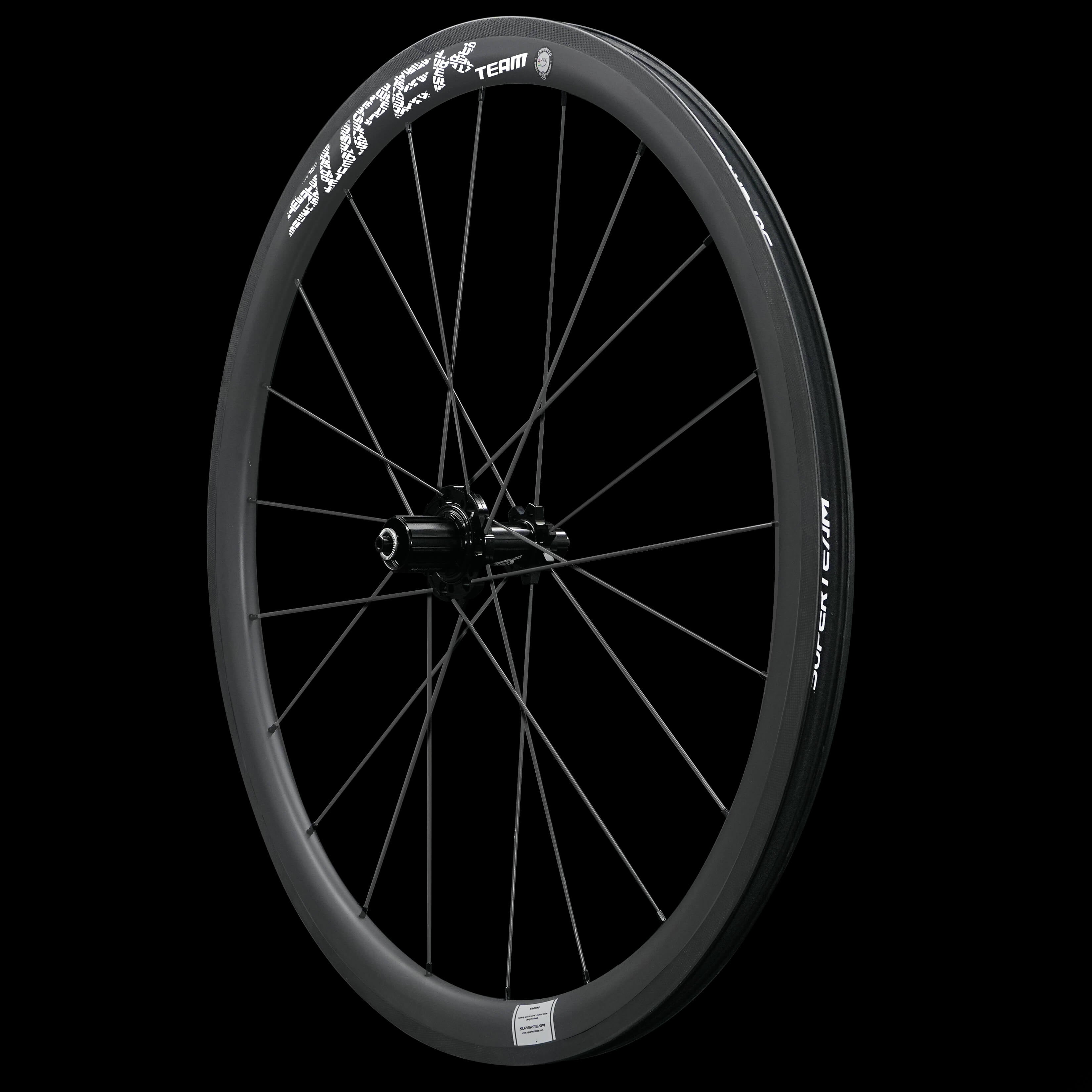 Classic PRO R25-38 Carbon Wheelset RIM Brake White Decals