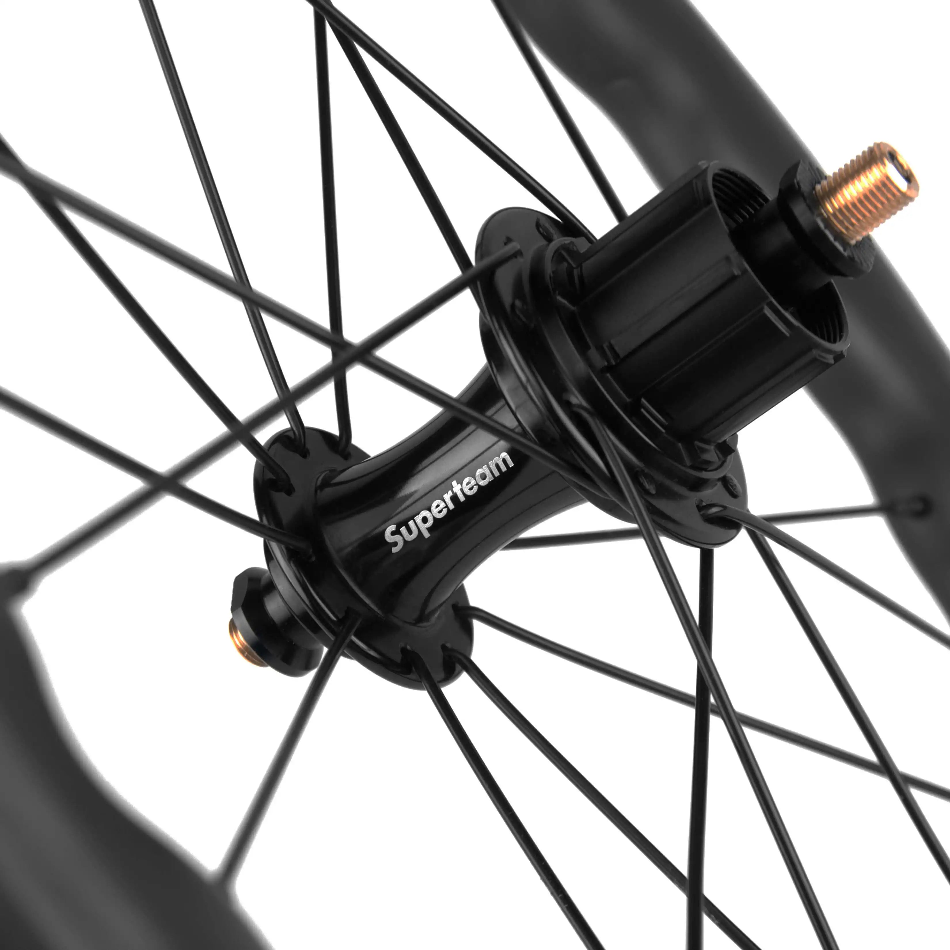 349 Waver Carbon Wheelset 25 - 35 RIM Brake For Brompton - Superteam Wheels