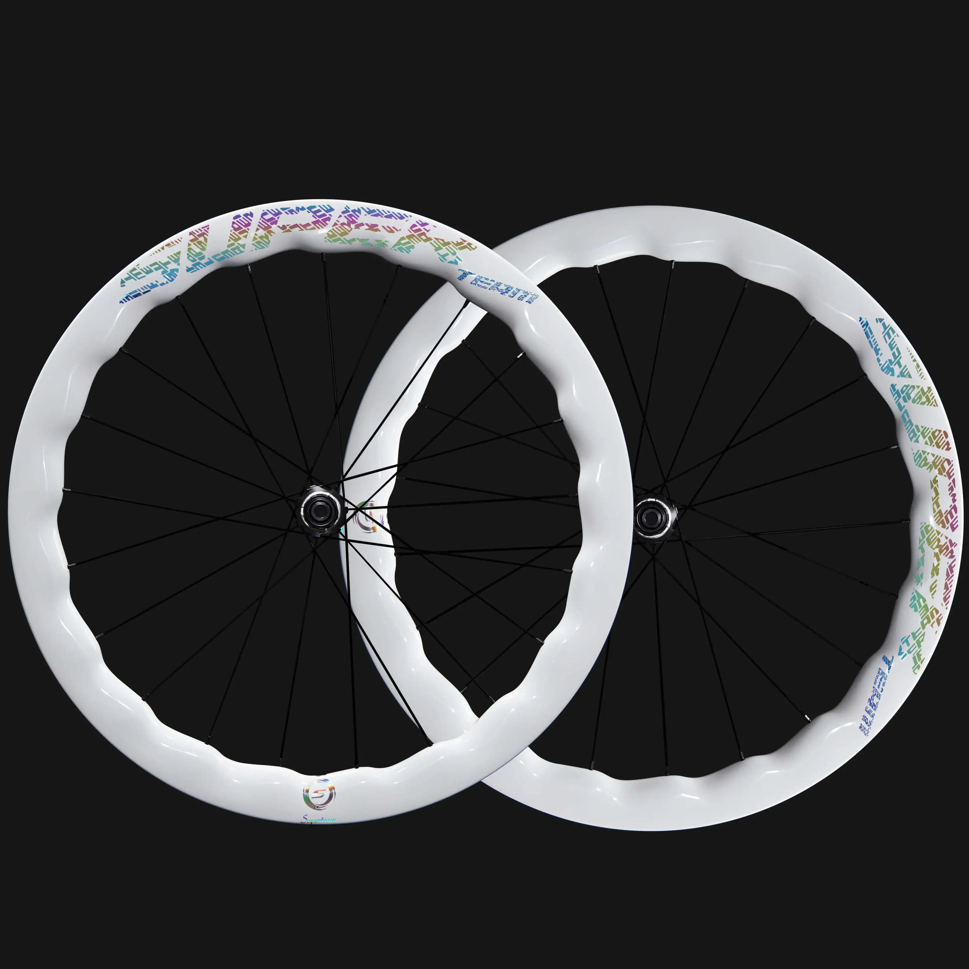 Classic Pro Max D25 - 53 Disc Brake White Rim - Superteam Wheels