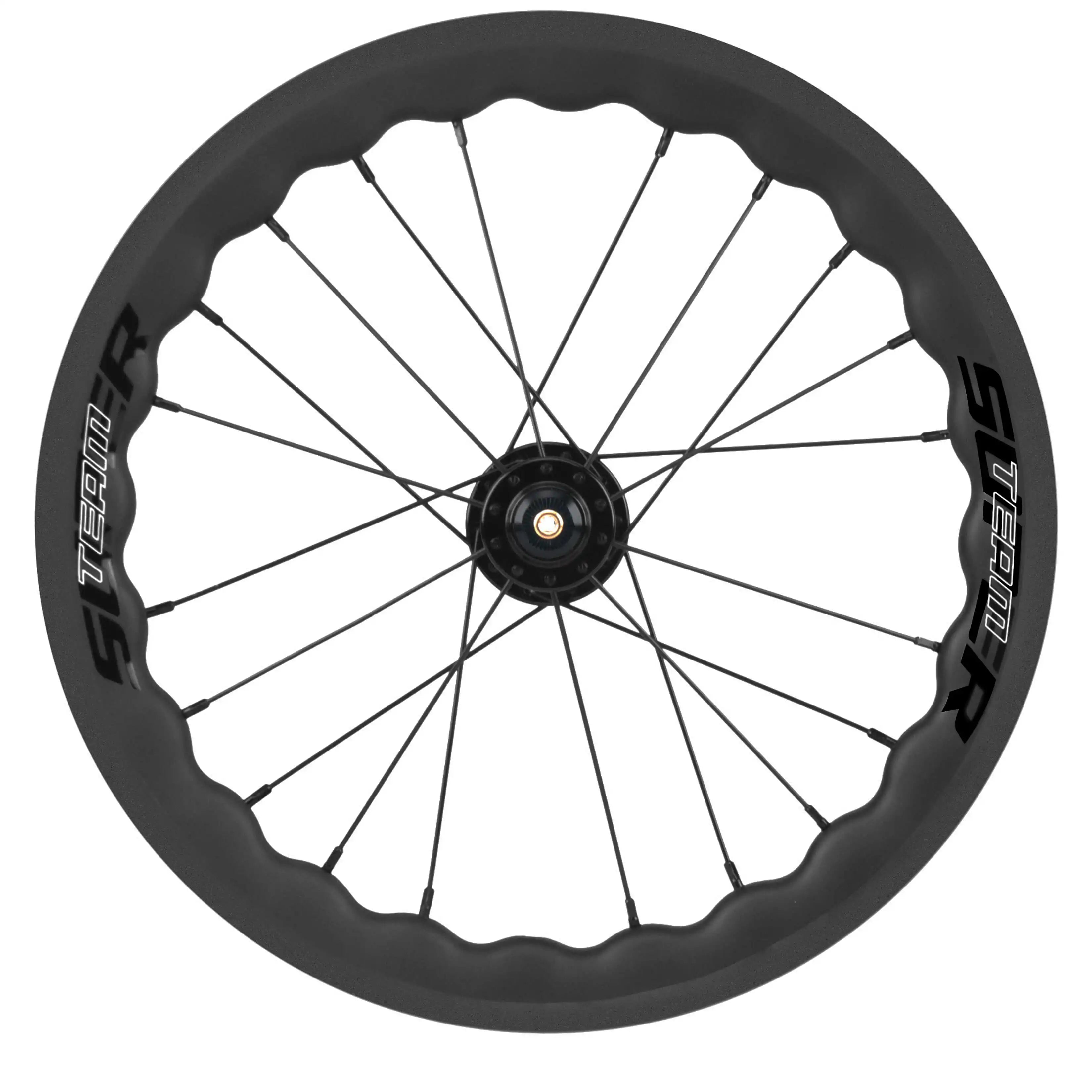 349 Waver Carbon Wheelset 25 - 35 RIM Brake For Brompton - Superteam Wheels