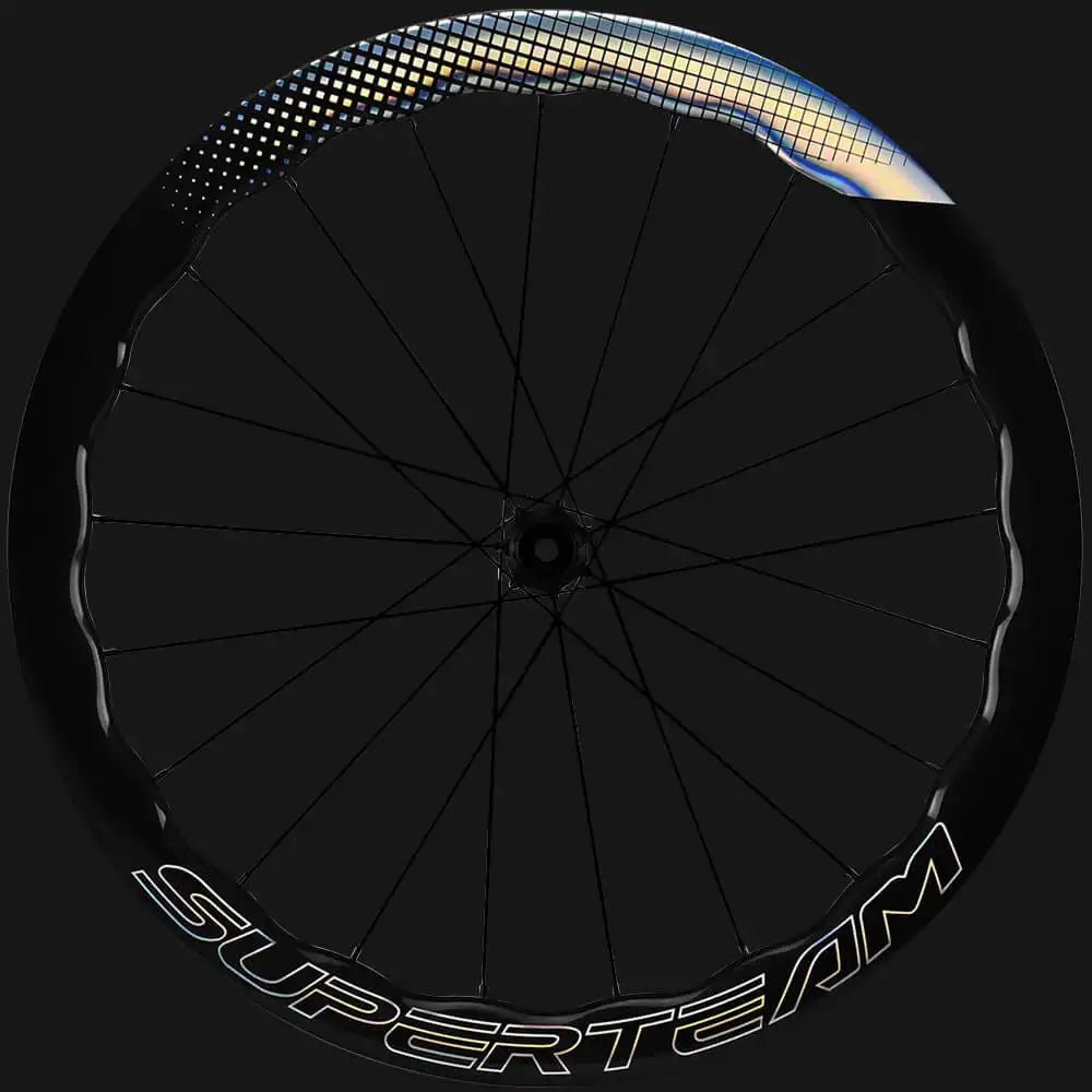 Classic PRO D28 - 50 DISC Brake Shine Decals - Superteam Wheels