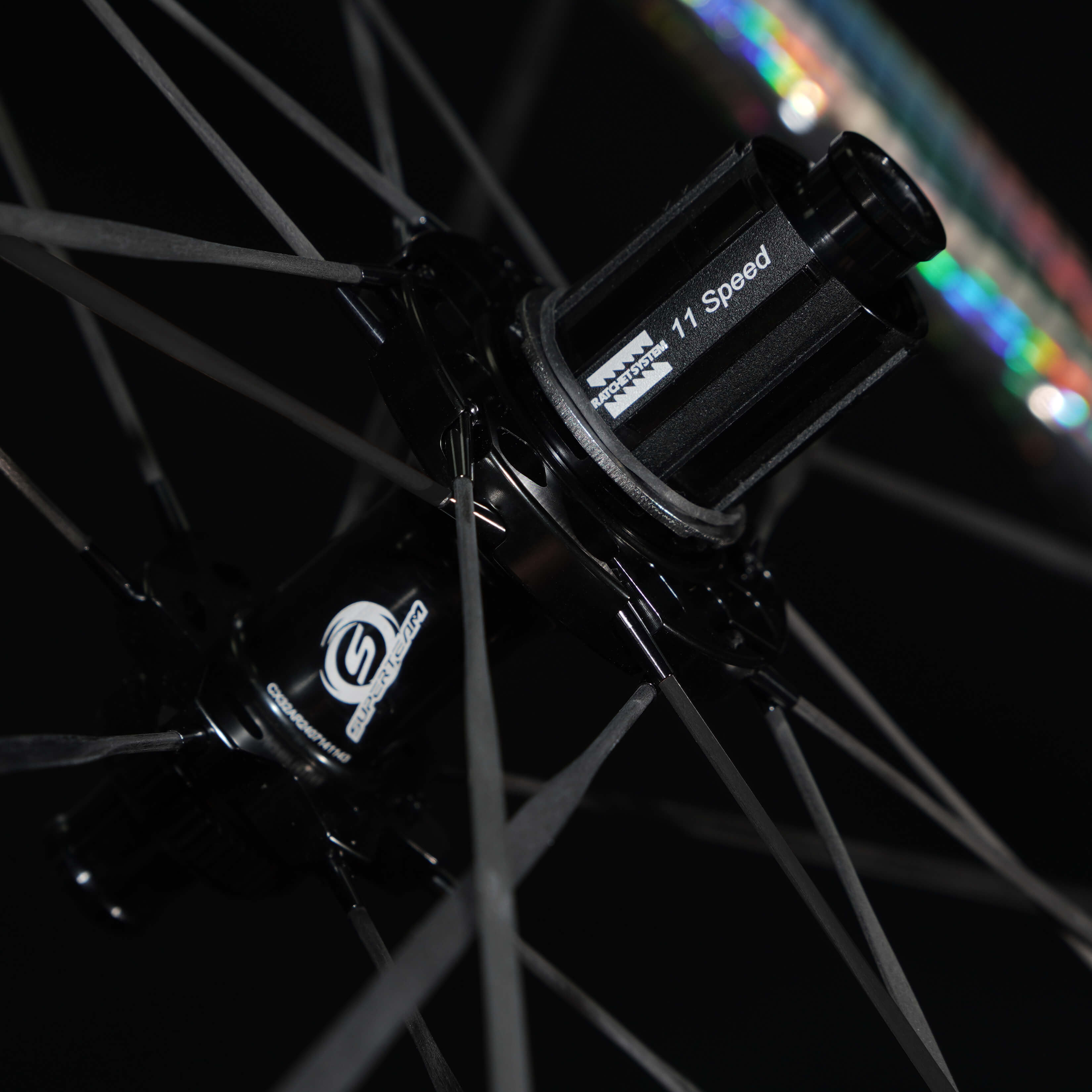 Superteam S-ALL Carbon D28-50 DISC Brake Shine Decals