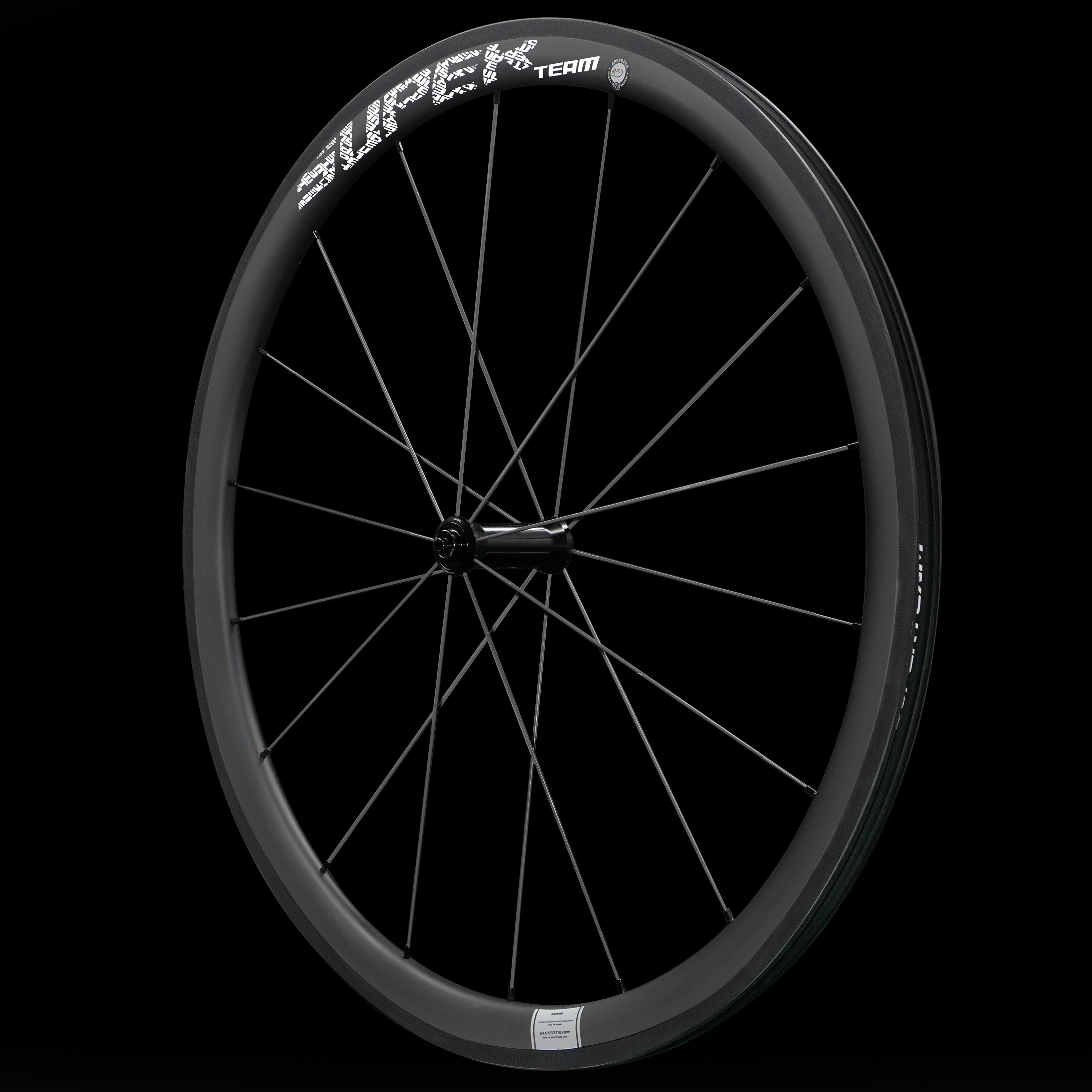 Classic PRO R25-38 Carbon Wheelset RIM Brake White Decals