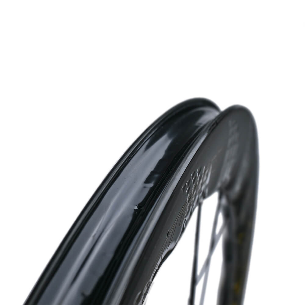 S - ALL Carbon Ultra Nazar Boncugu D28 - 50 DISC Brake Gold Decals - Superteam Wheels