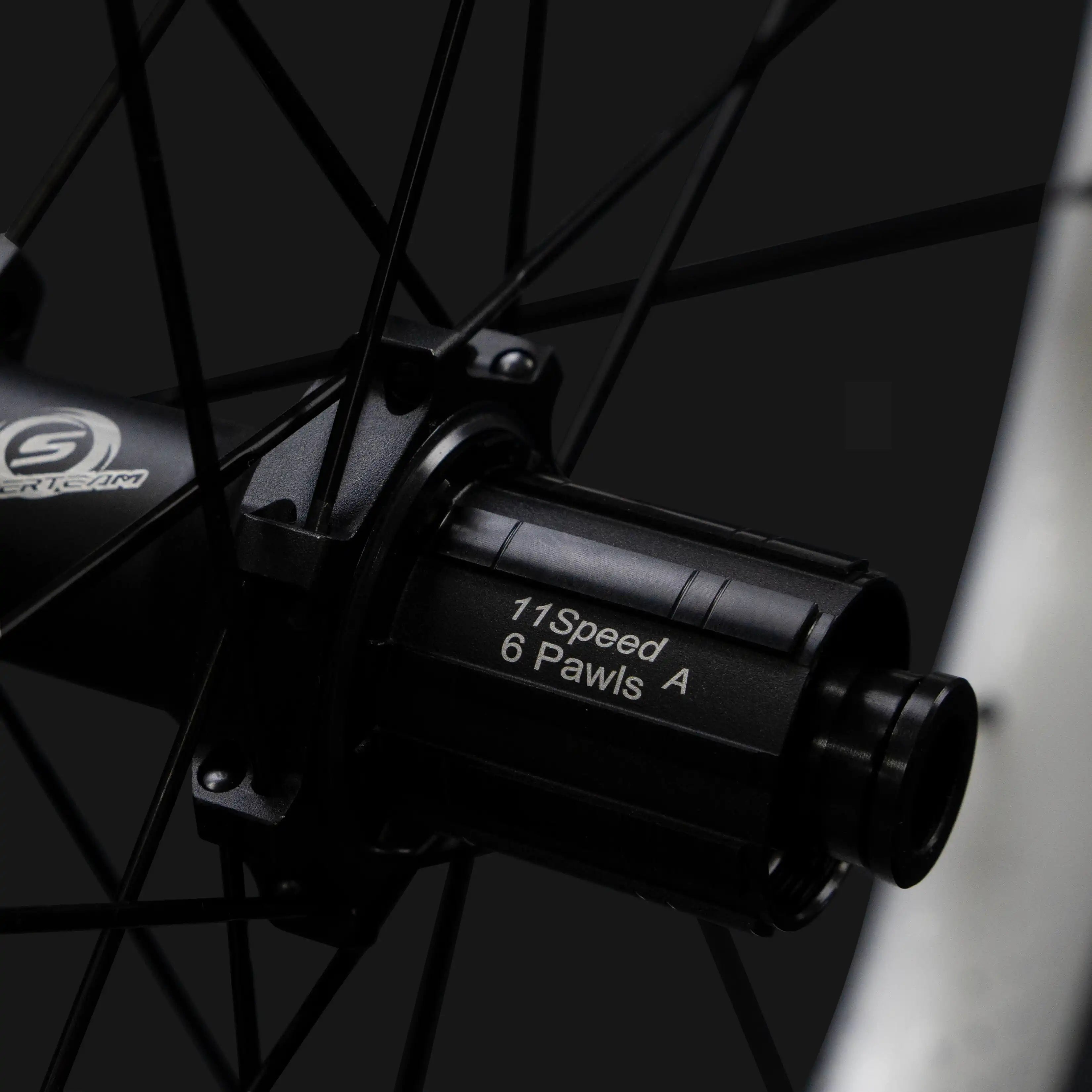 Classic PRO D28 - 50 DISC Brake Shine Decals White Rim - Superteam Wheels