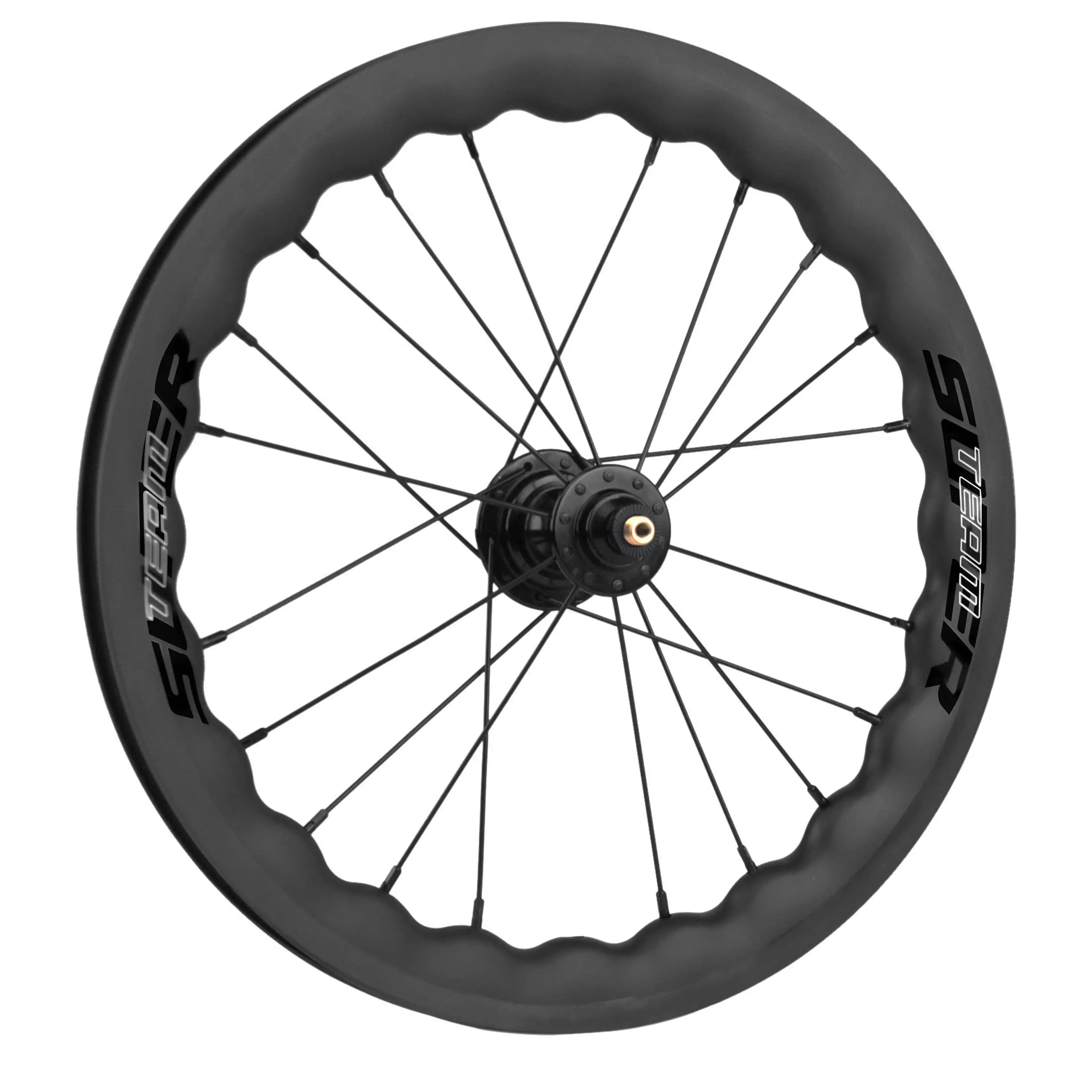 349 Waver Carbon Wheelset 25 - 35 RIM Brake For Brompton - Superteam Wheels