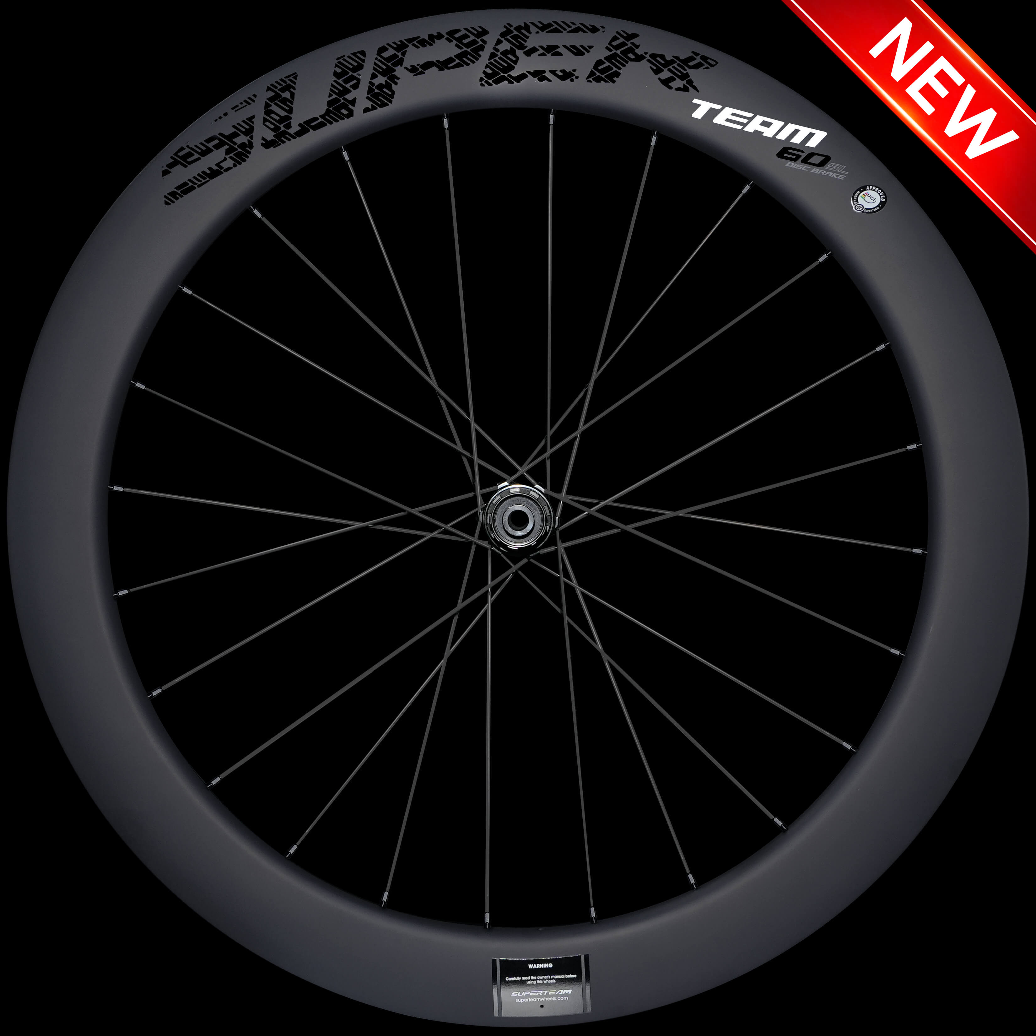 Décalcomanies noires pour freins à disque Classic PRO D28-45 Rayons PILLAR WING21