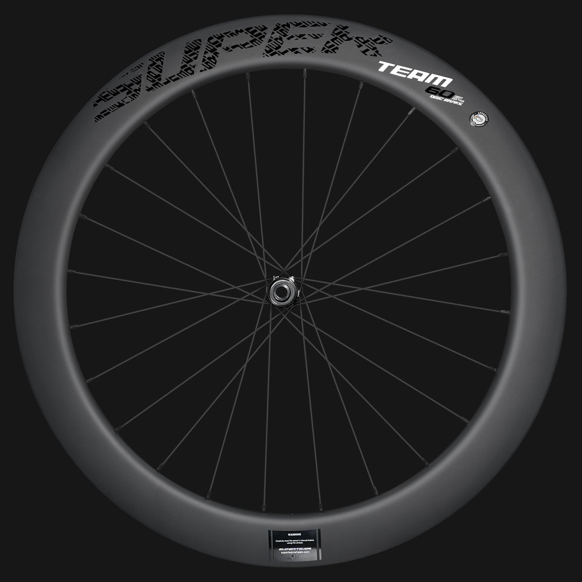 Autocollants noirs pour freins à disque Classic PRO D28-60/88, rayons PILLAR WING21