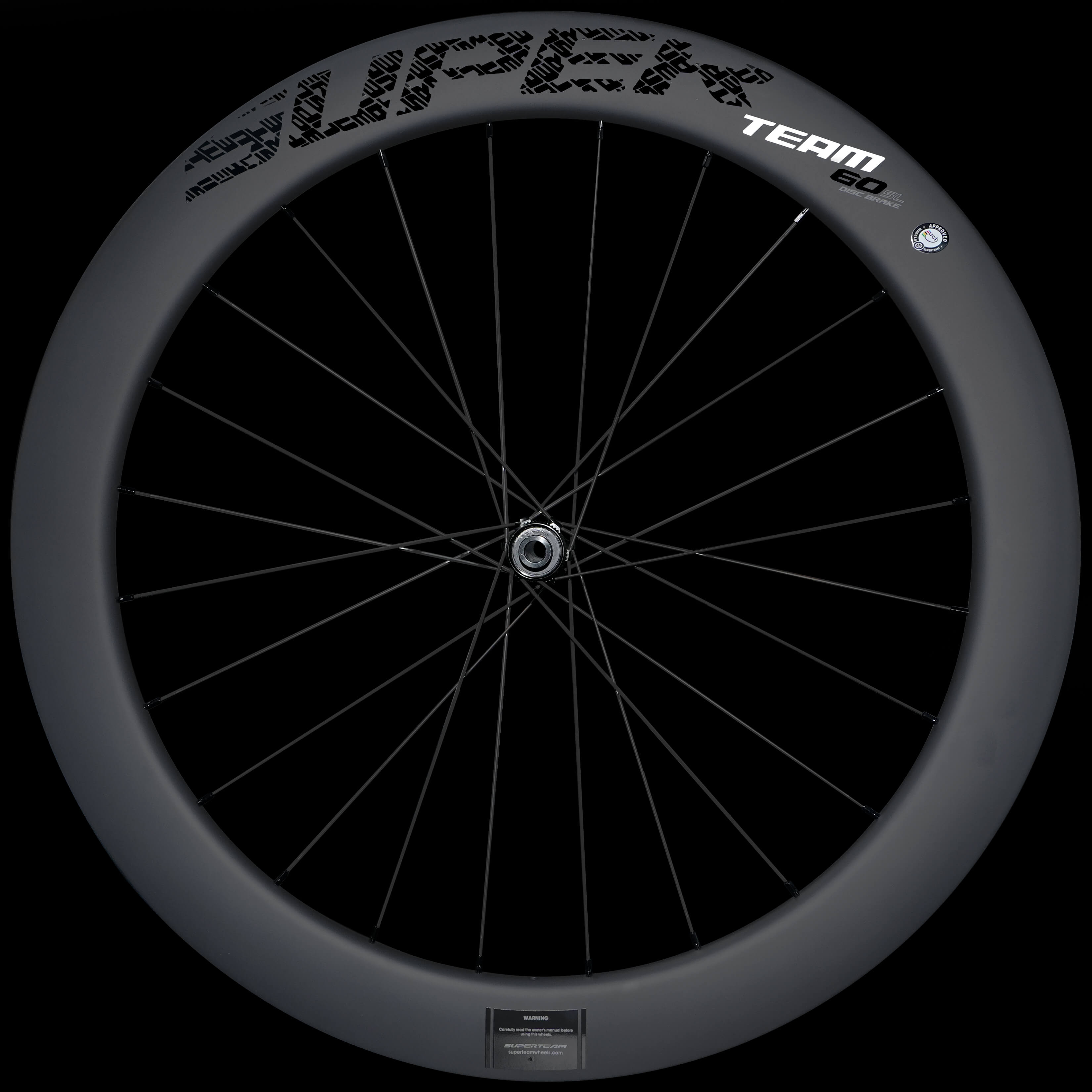 Classic PRO D28-60 Disc Brake Black Decals PILLAR WING21 Spokes